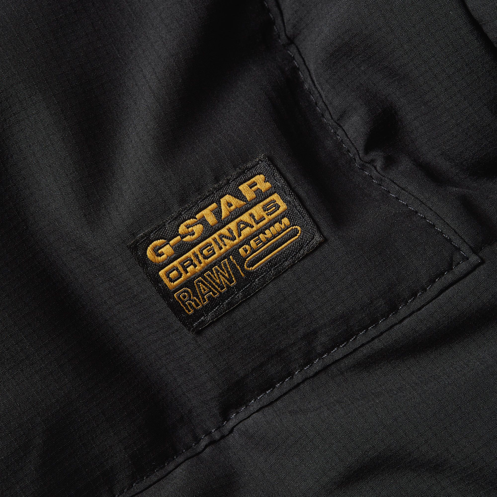 G-Star RAW 4 Pocket Quilted Gewatteerd Jack Zwart Heren