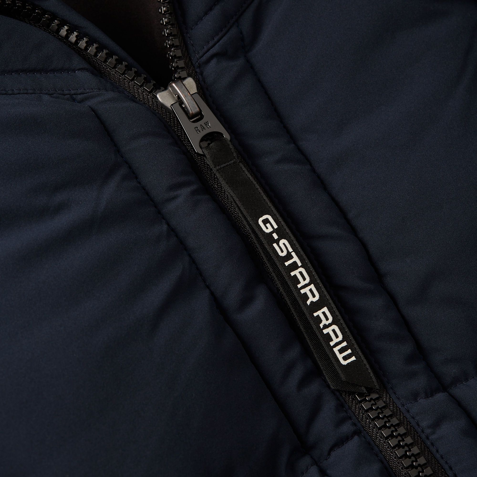 G-Star RAW G- Whistler 2.0 Gewatteerde Parka 2.0 Met Capuchon Donkerblauw Heren