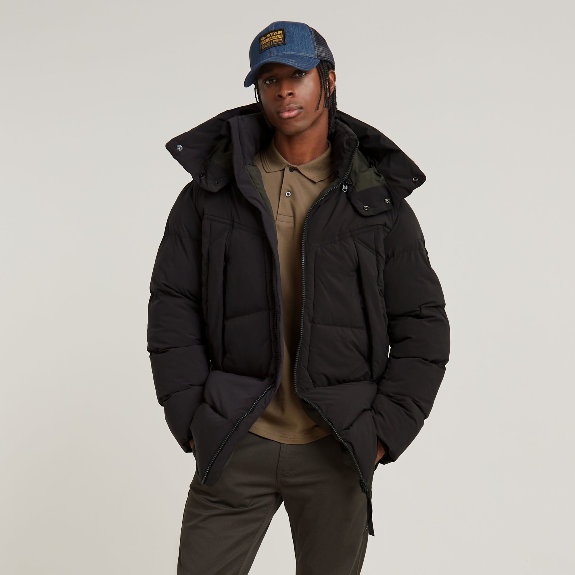 

G- Whistler Padded Hooded Parka 2.0 - Black - Men