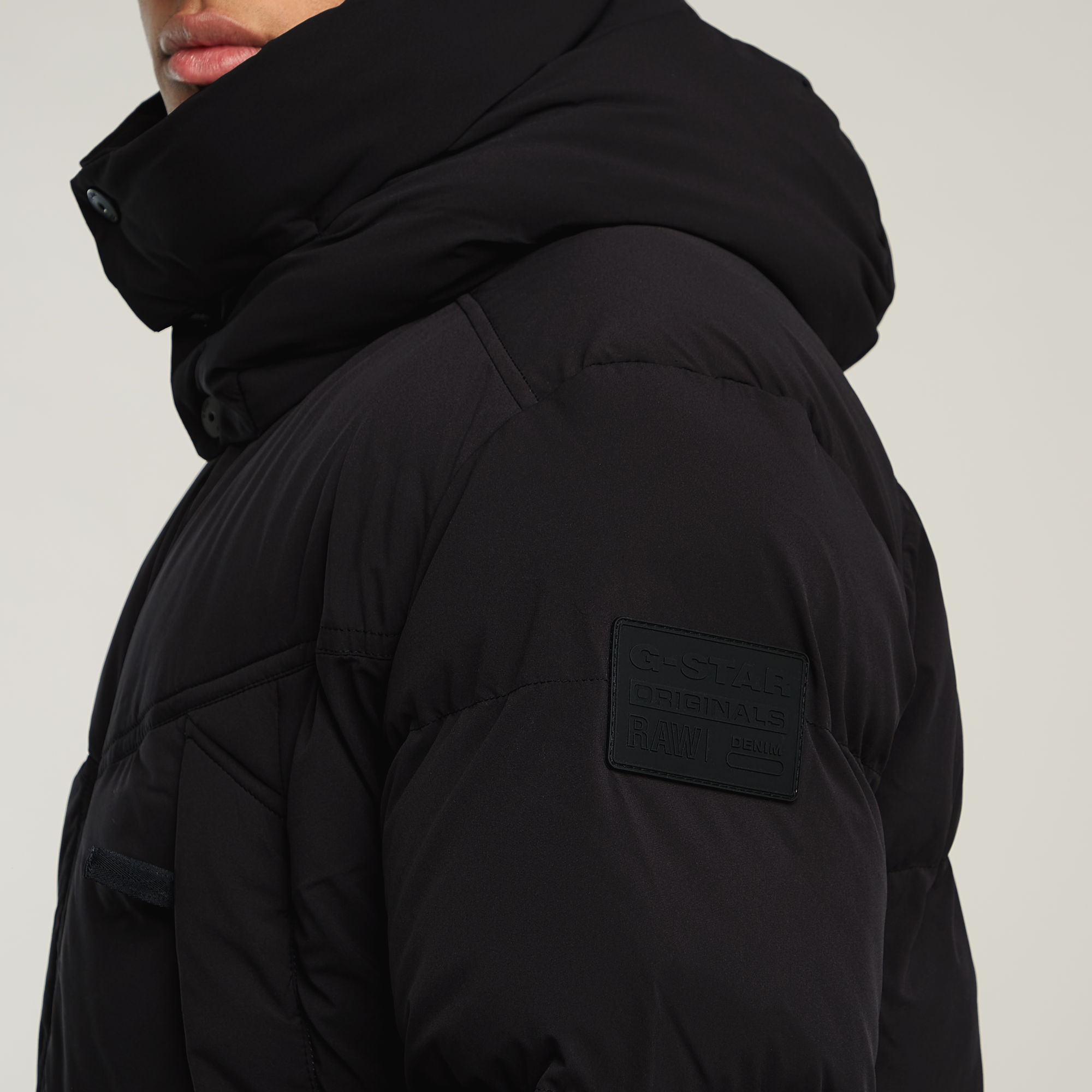 G-Star RAW G- Whistler 2.0 Gewatteerde Parka 2.0 Met Capuchon Zwart Heren