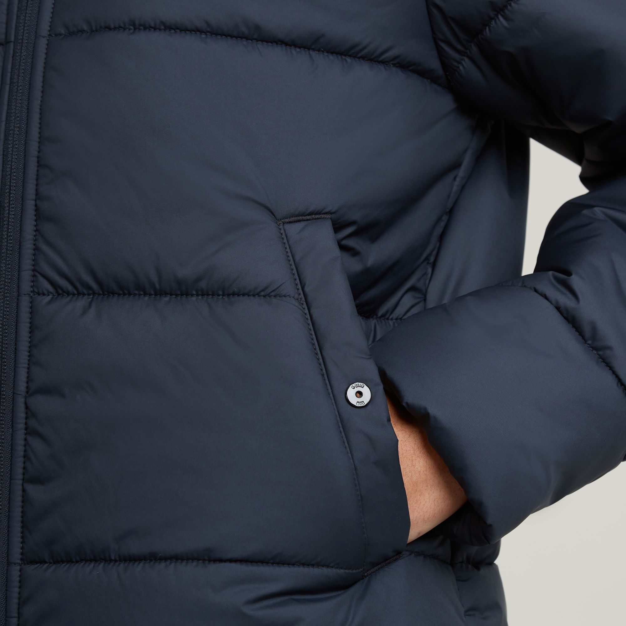G-Star RAW Parka Puffer Donkerblauw Dames