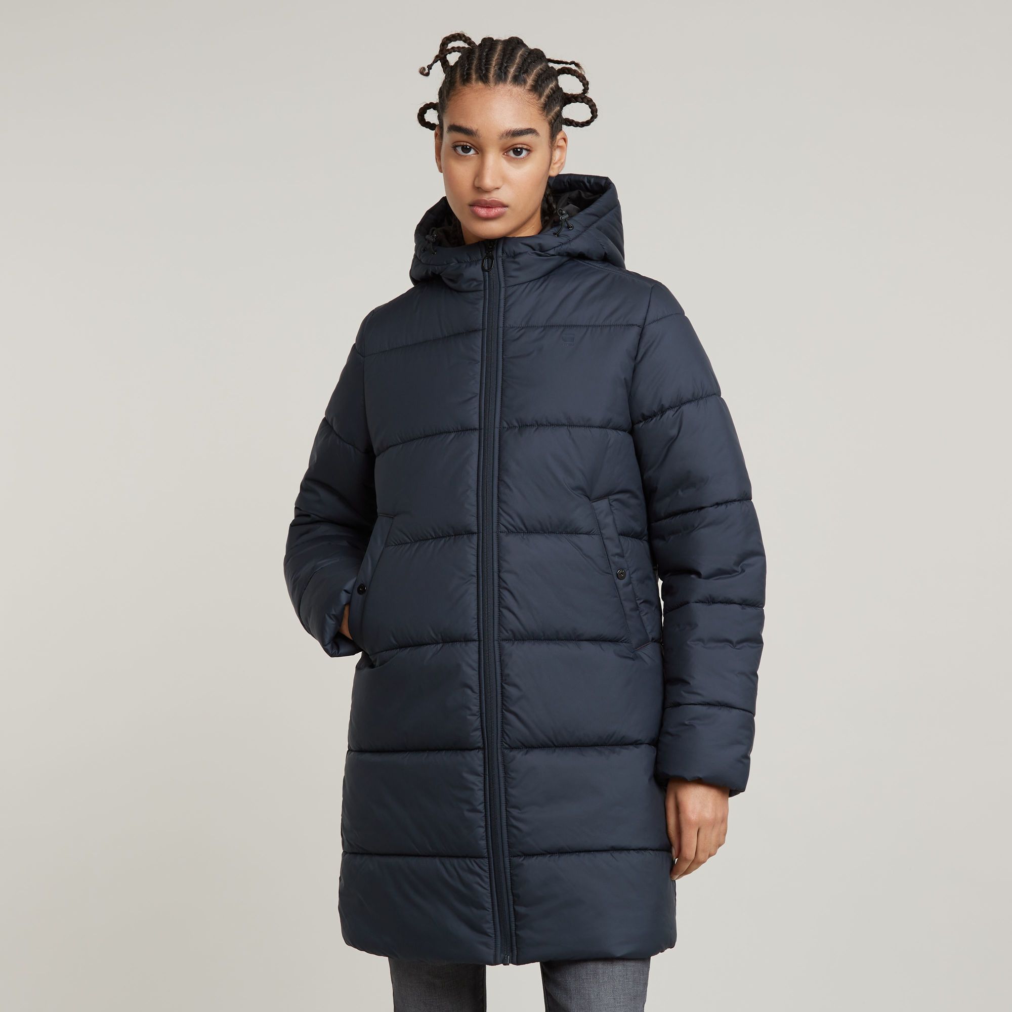 

Parka Puffer - Dark blue - Women