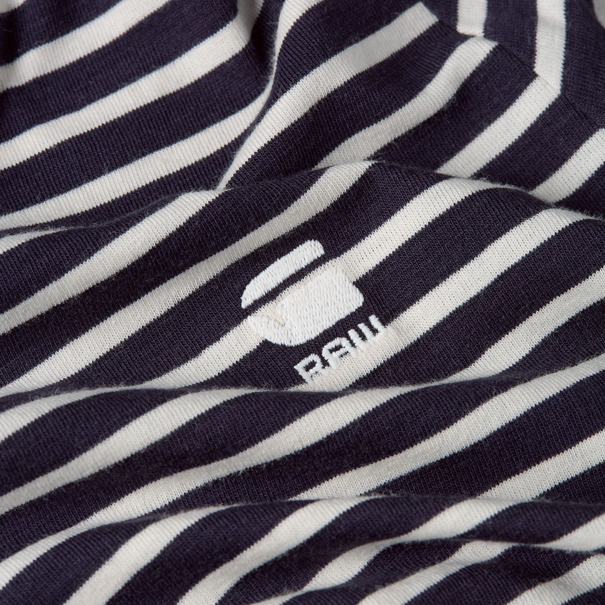 G-Star RAW Front Seam Stripe Top Meerkleurig Dames