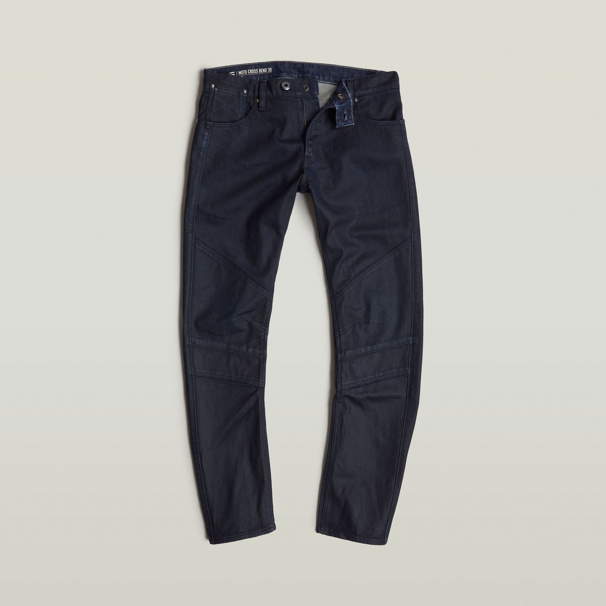 G-Star RAW Moto Cross 3D Slim Jeans Donkerblauw Heren