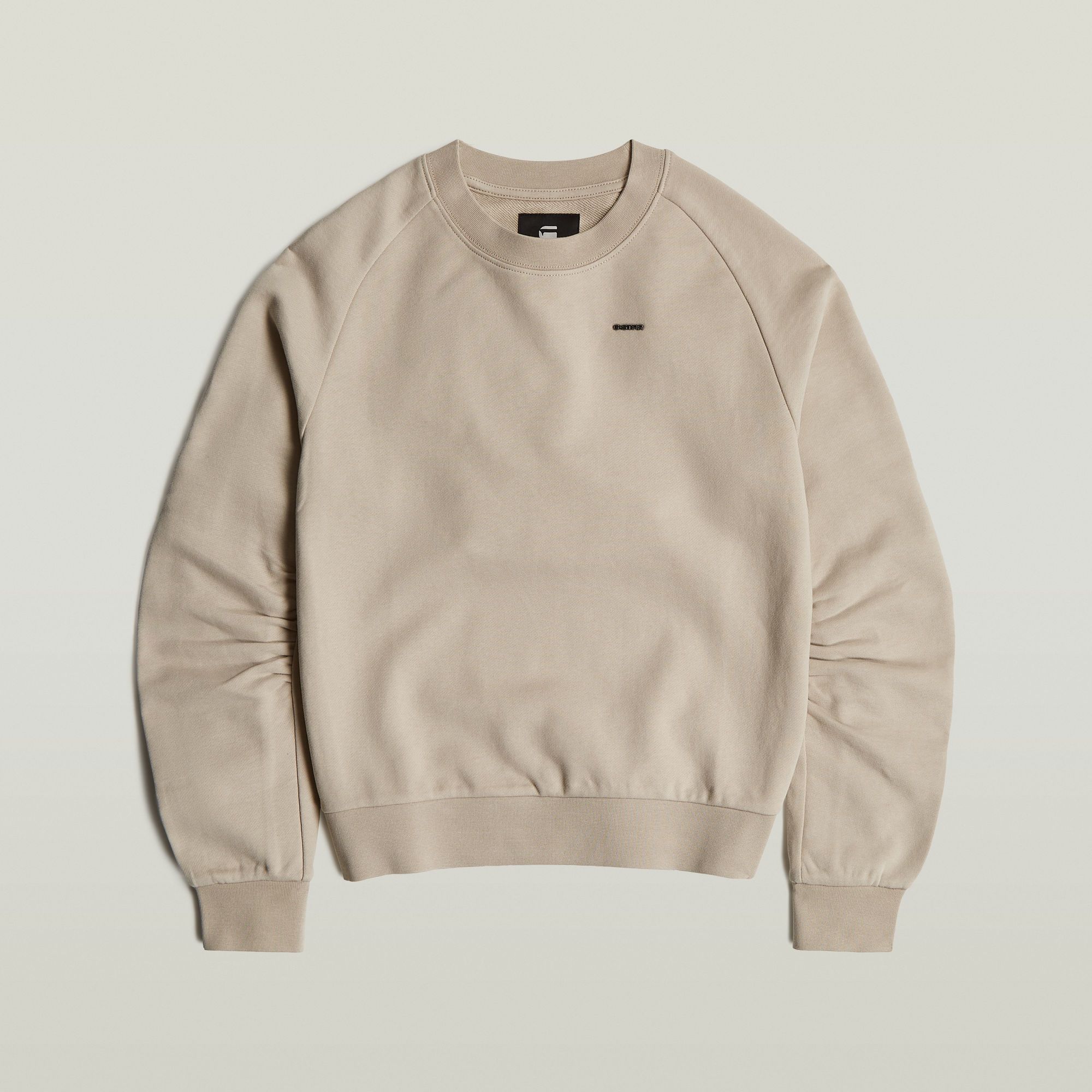G-Star RAW Sleeve Construction Sweater Beige Dames