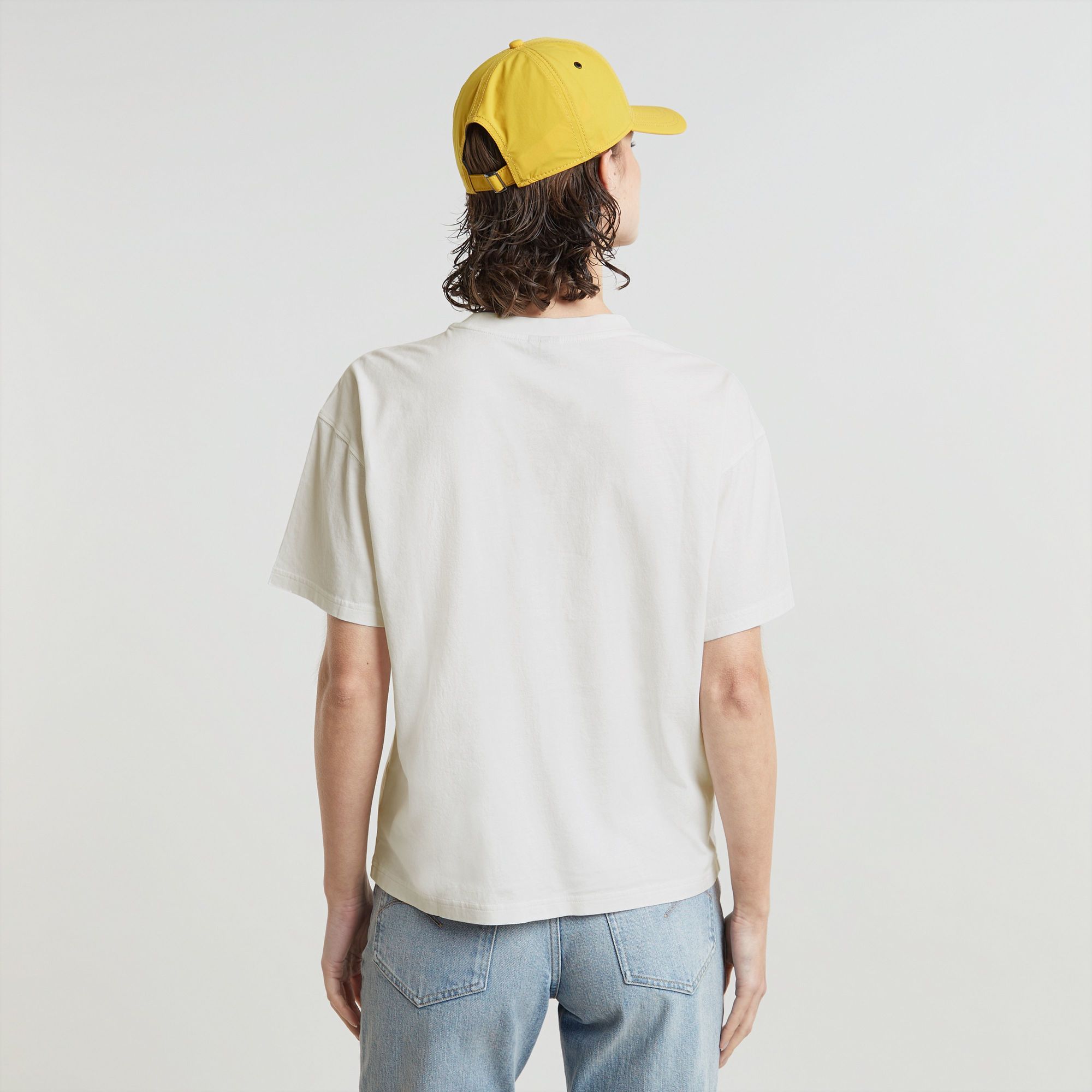 G-Star RAW Faux Embro Loose Top Wit Dames
