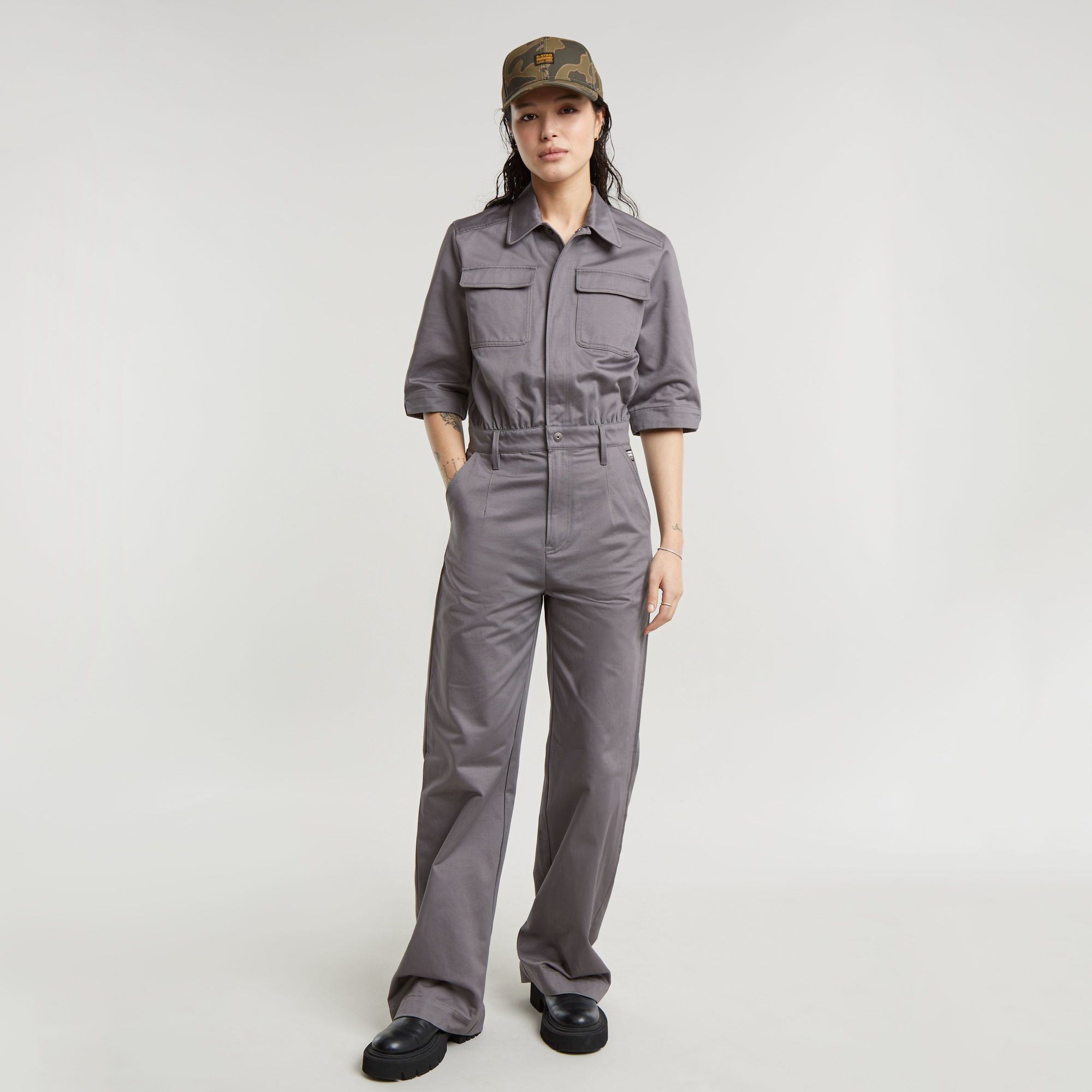 G-Star RAW Core Jumpsuit Grijs Dames