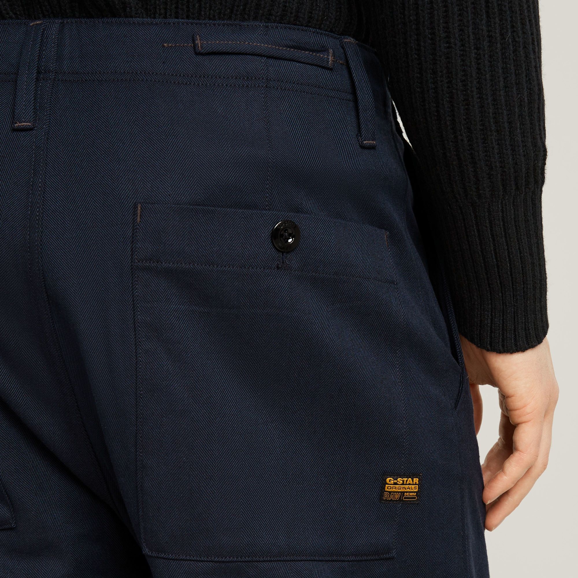 G-Star RAW Pleated Chino Relaxed Meerkleurig Heren