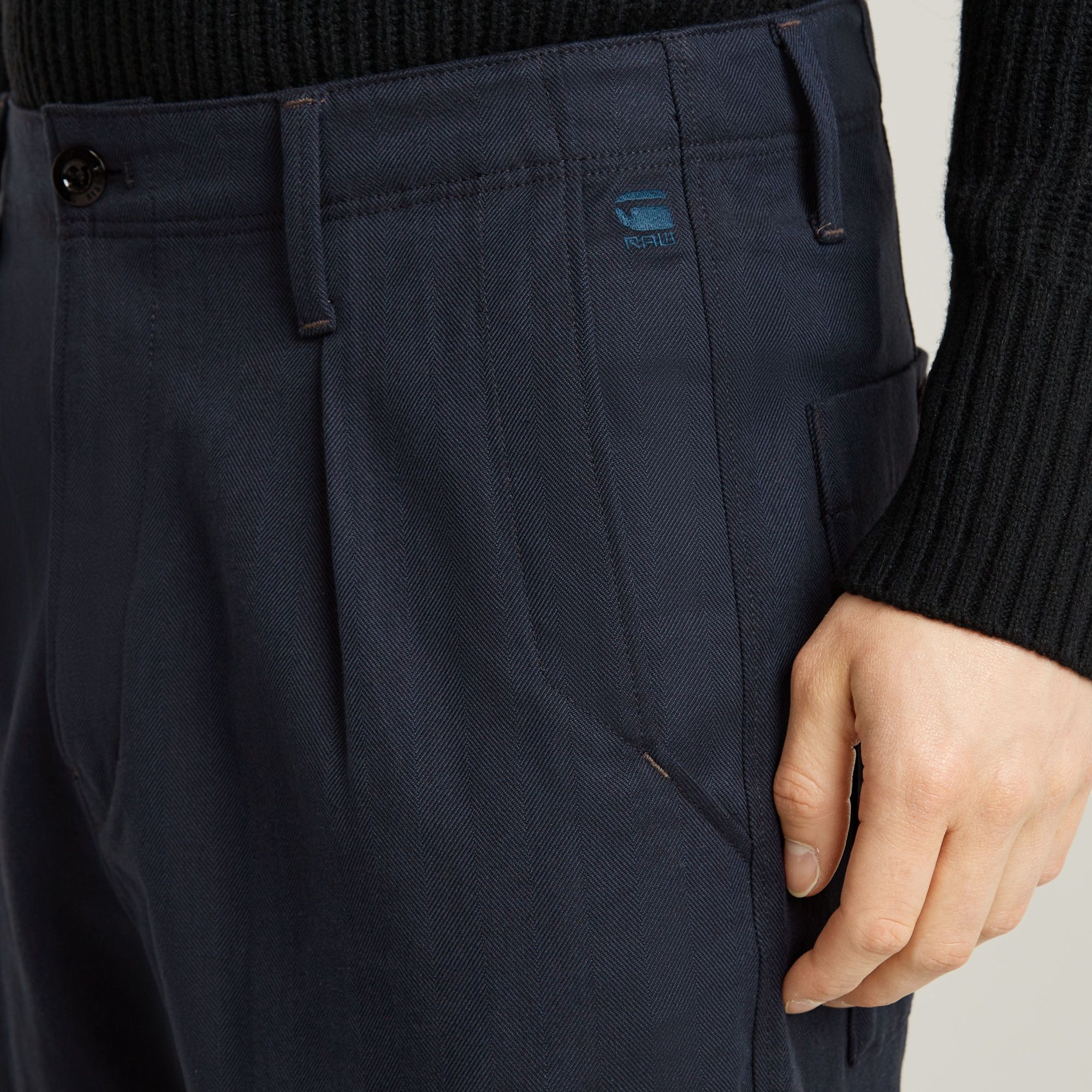 G-Star RAW Pleated Chino Relaxed Meerkleurig Heren