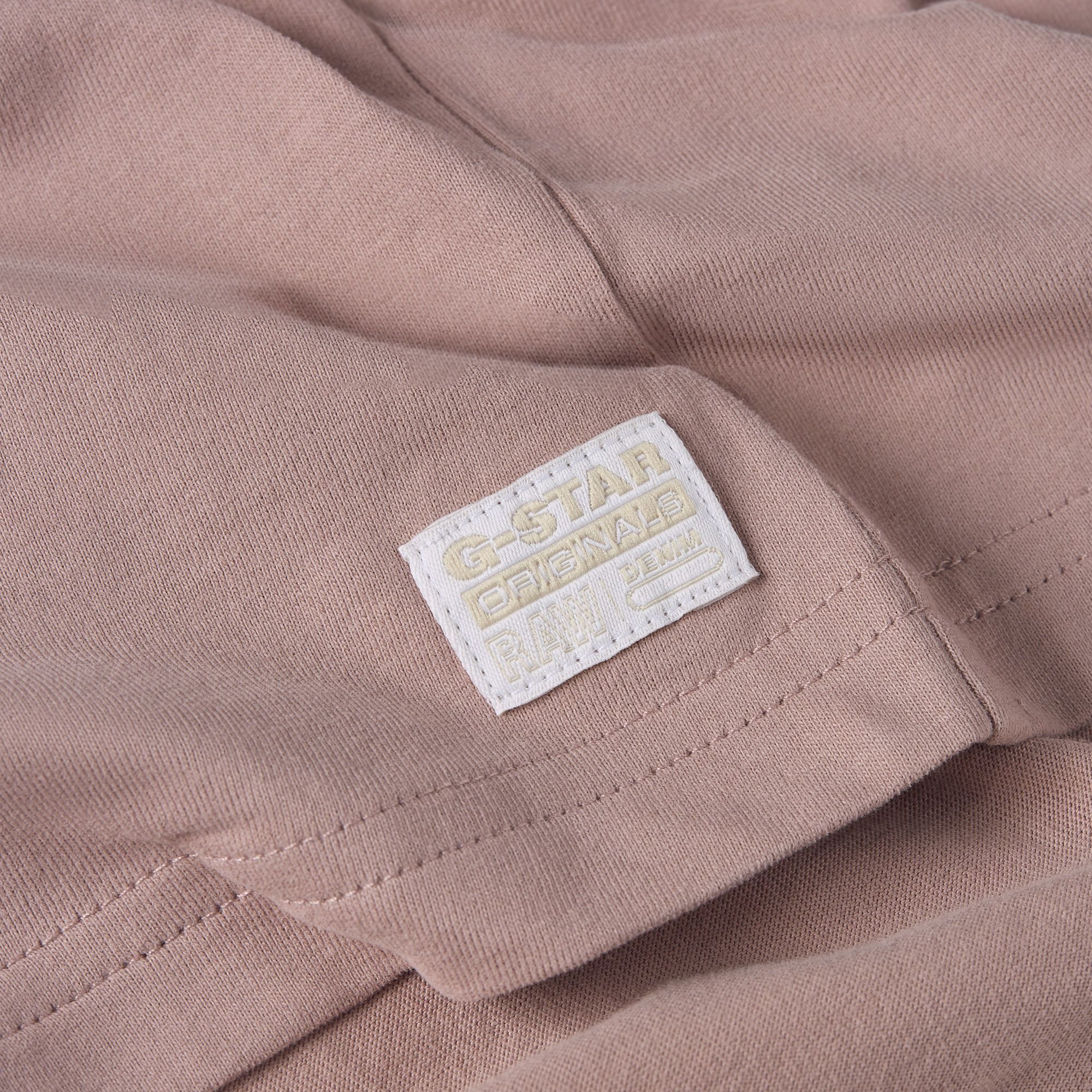 G-Star RAW Faux Embro Loose Top Roze Dames