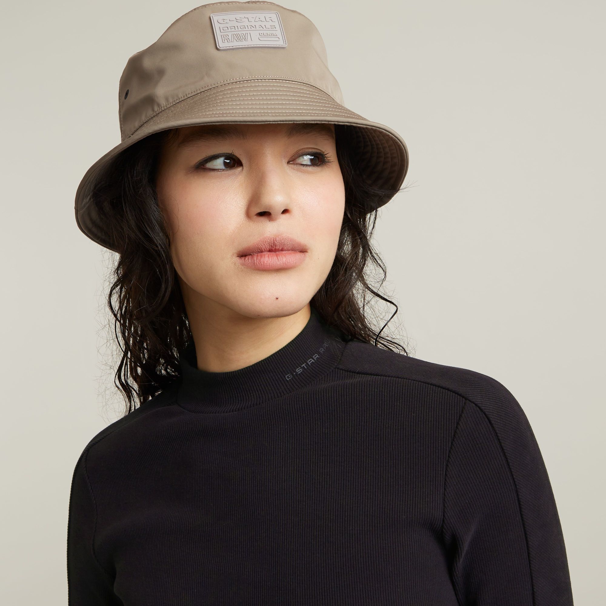 G-Star RAW Ergonomic Slim Rib Jurk Zwart Dames
