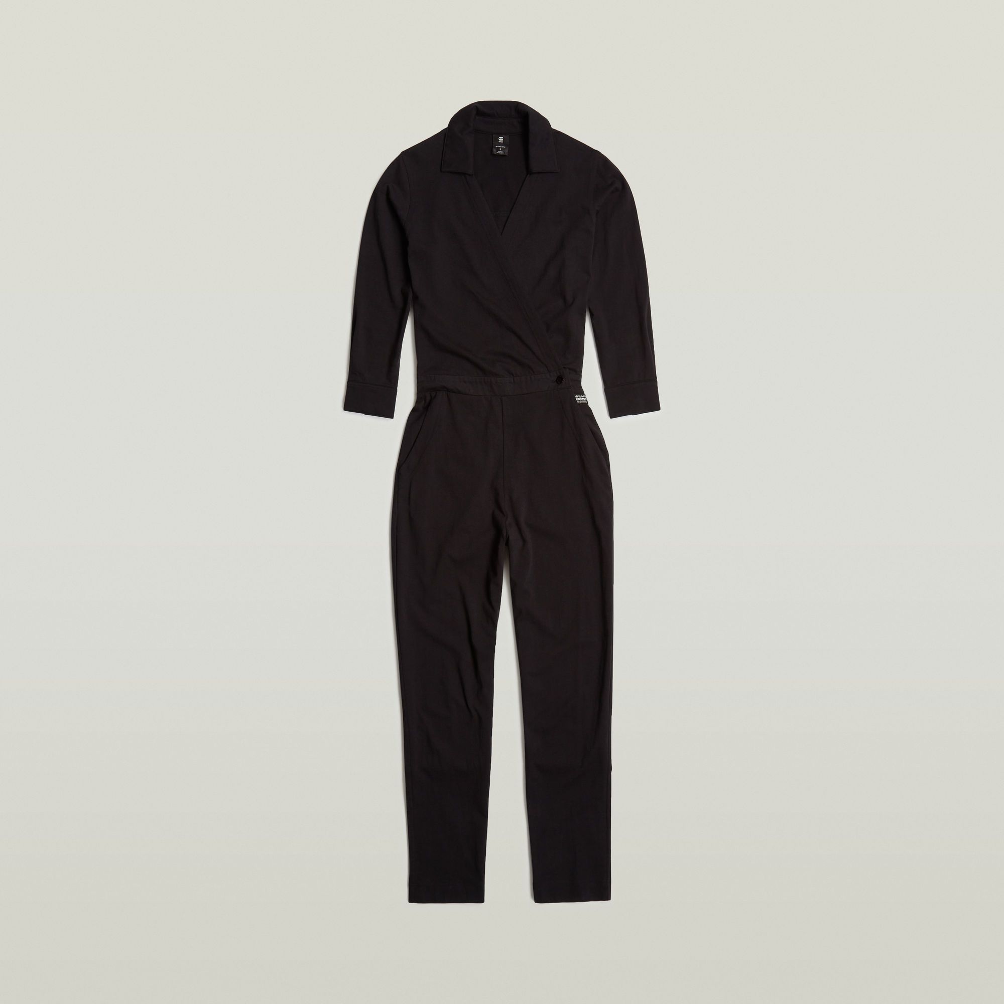 G-Star RAW Shirt Jumpsuit Zwart Dames