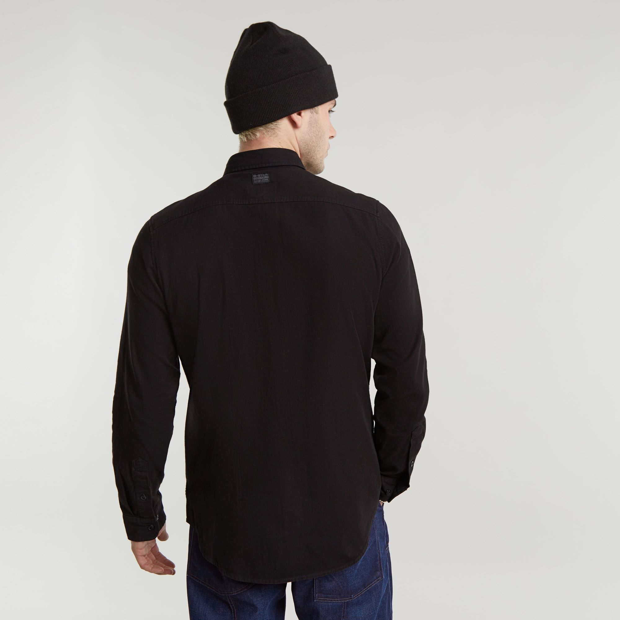 G-Star RAW Marine Slim Shirt Zwart Heren