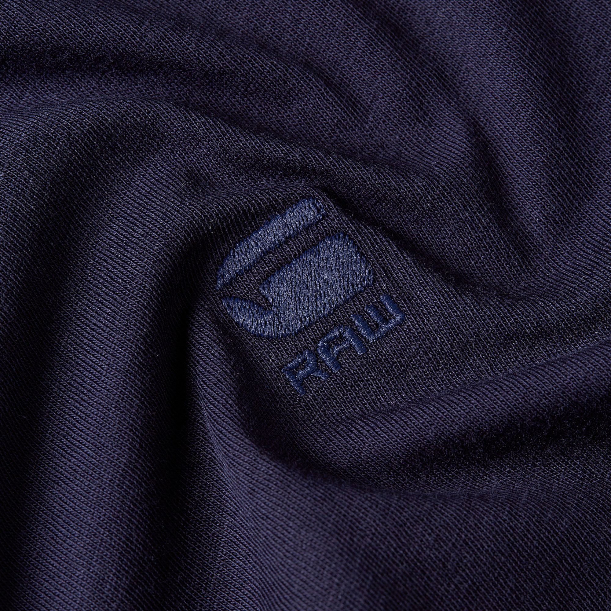 G-Star RAW Front Seam Top Donkerblauw Dames