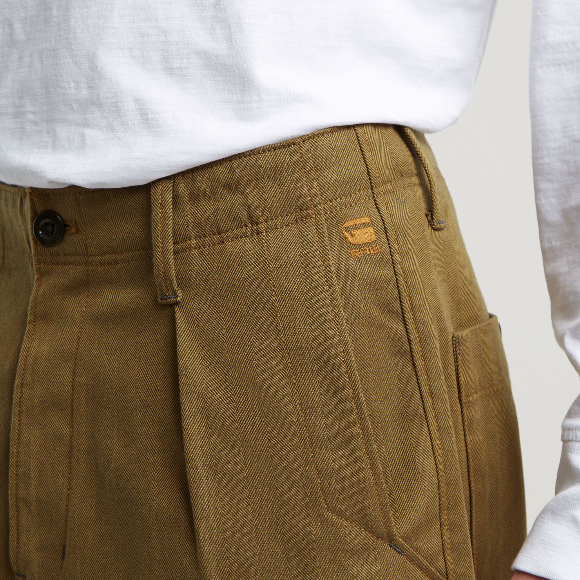 G-Star RAW Pleated Chino Relaxed Meerkleurig Heren