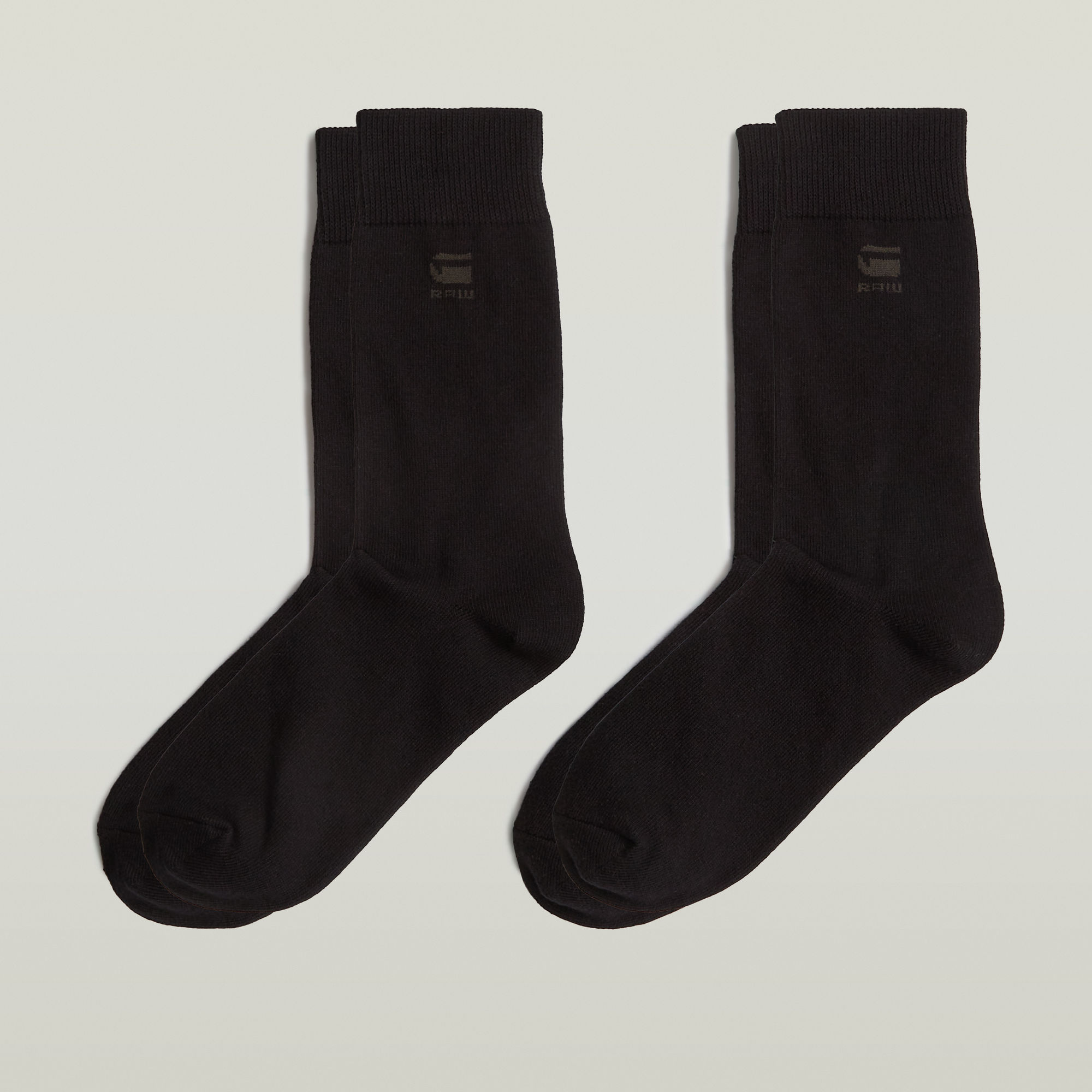 Burger Socken 2-Pack - Schwarz - Herren