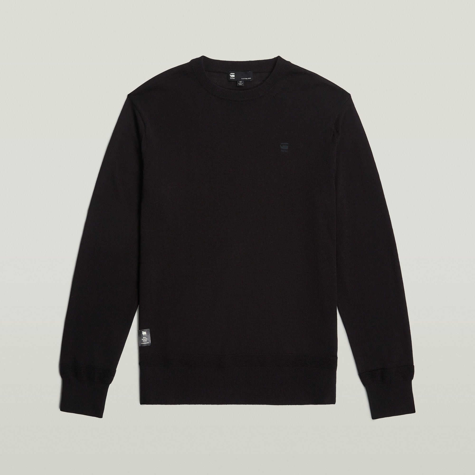 G-Star RAW Premium Core Gebreide Trui Zwart Heren