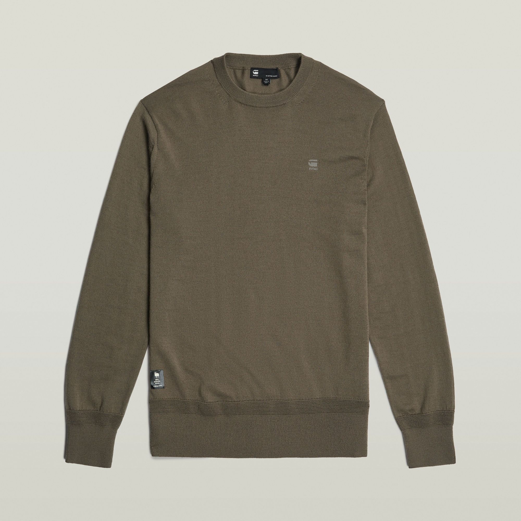 G-Star RAW Premium Core Gebreide Trui Bruin Heren