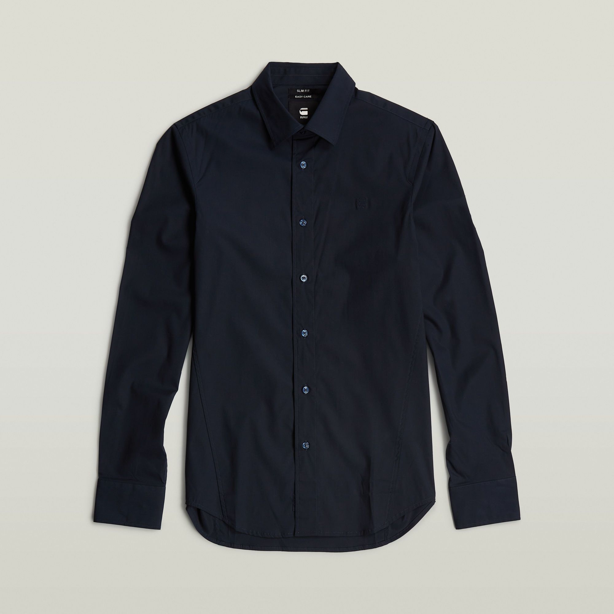 G-Star RAW Uniform Slim Shirt Donkerblauw Heren