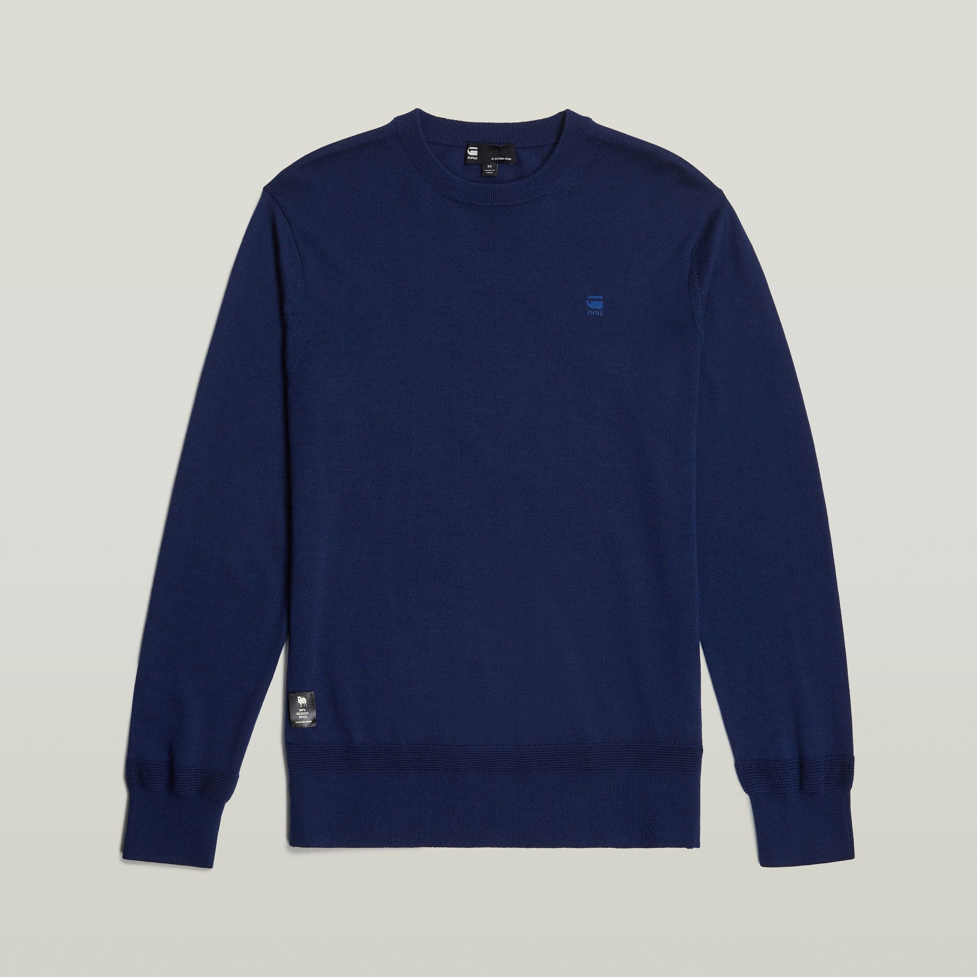 G-Star RAW Premium Core Gebreide Trui Donkerblauw Heren