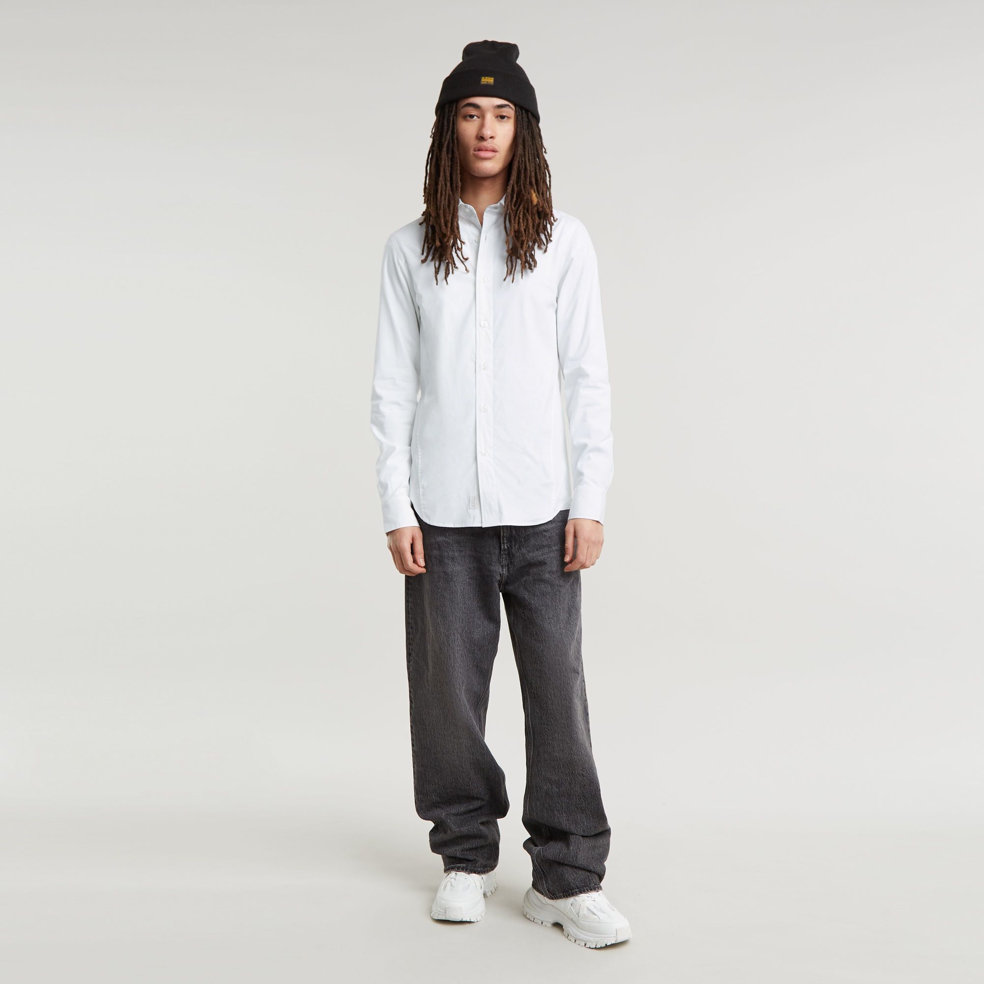 G-Star RAW Uniform Slim Shirt Wit Heren