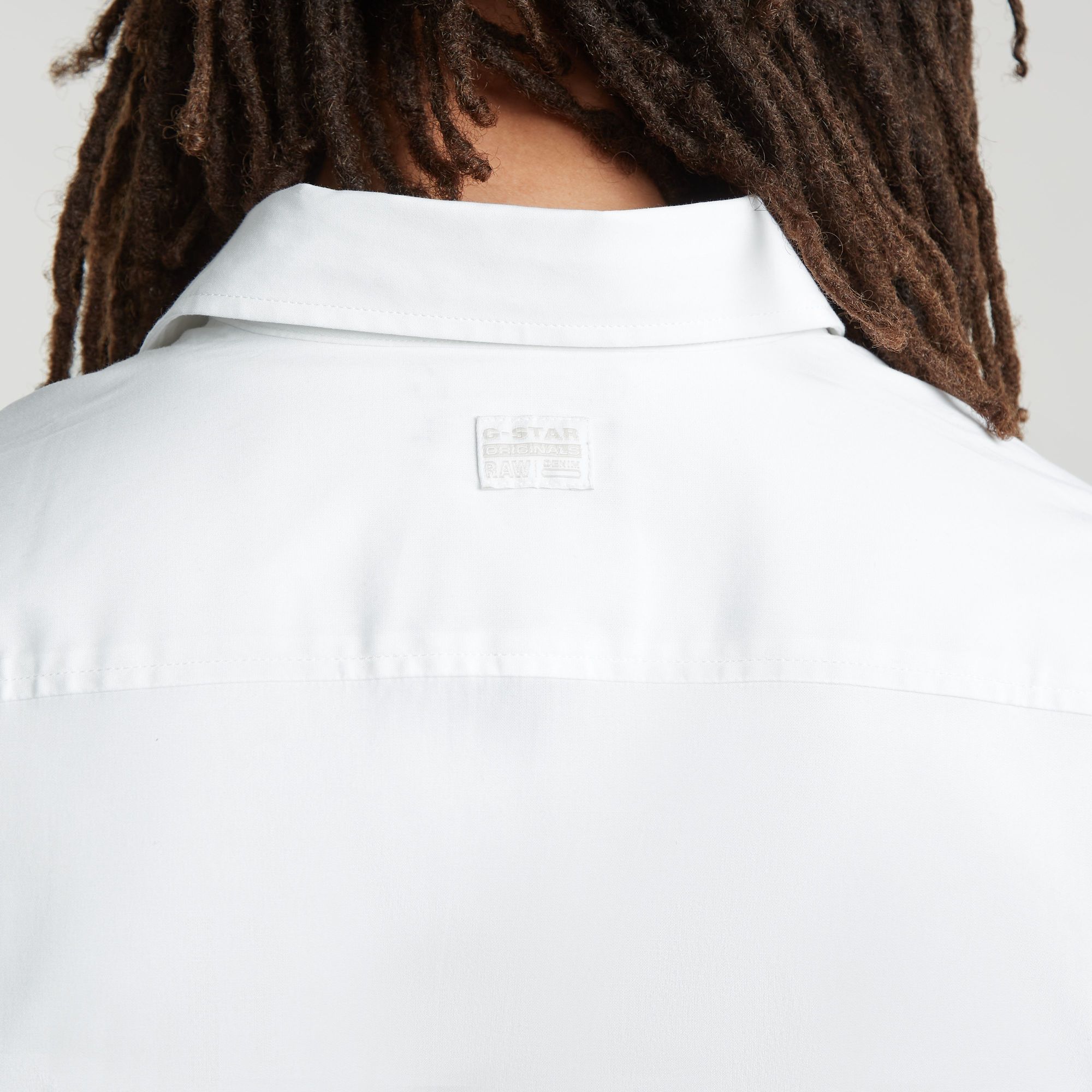 G-Star RAW Uniform Slim Shirt Wit Heren
