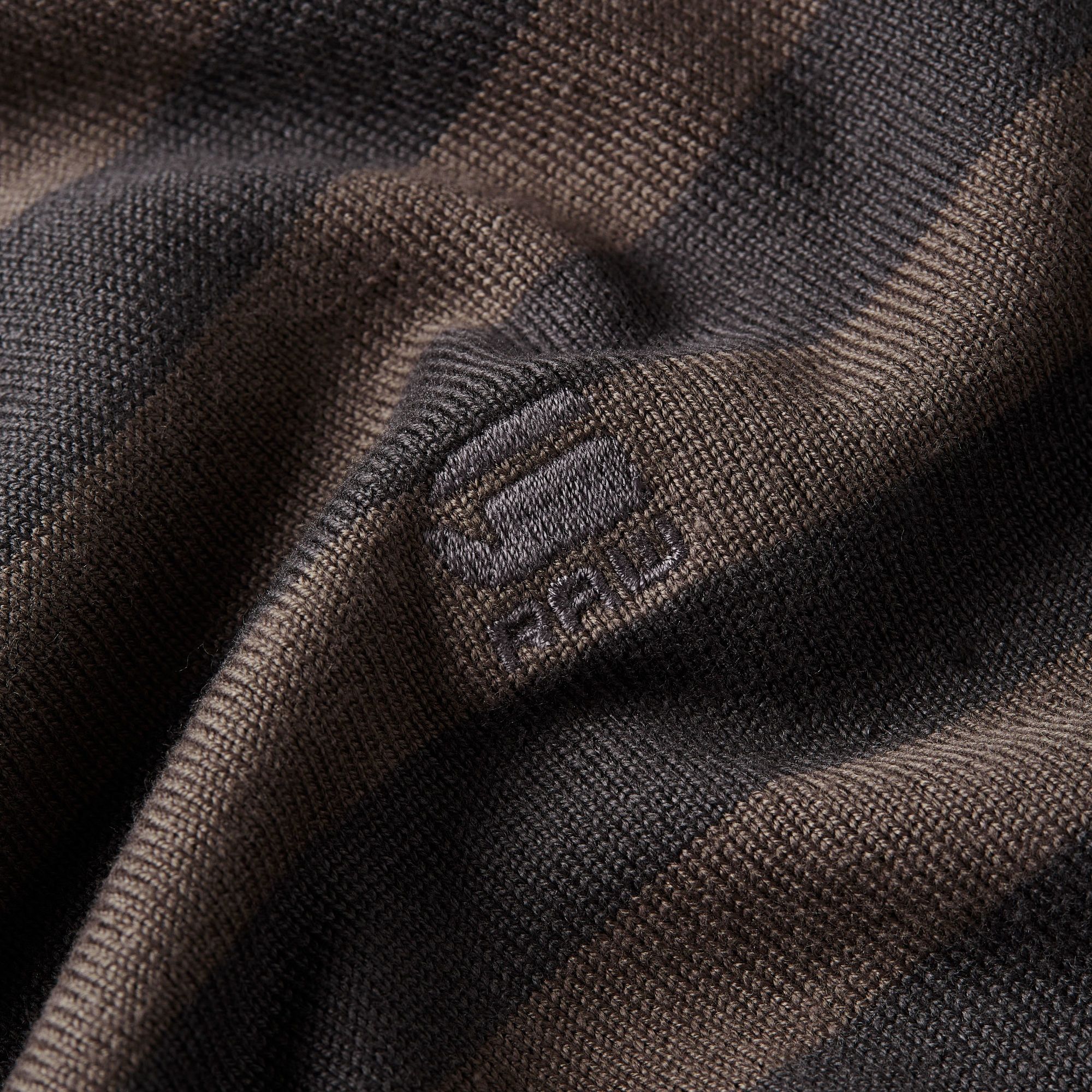 G-Star RAW Gebreide Trui Stripe Meerkleurig Heren
