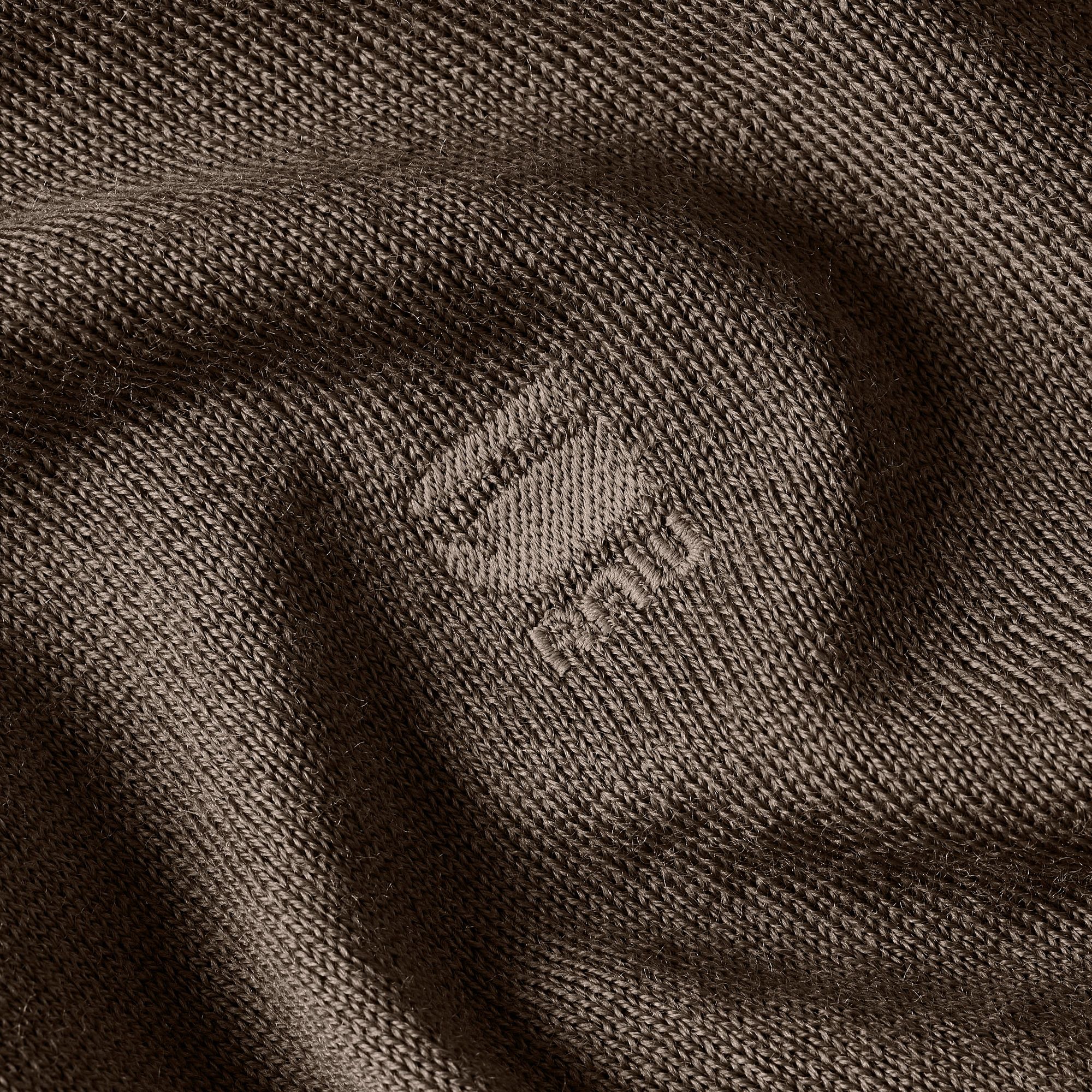 G-Star RAW Premium Core Gebreide Mock Neck Trui Bruin Heren
