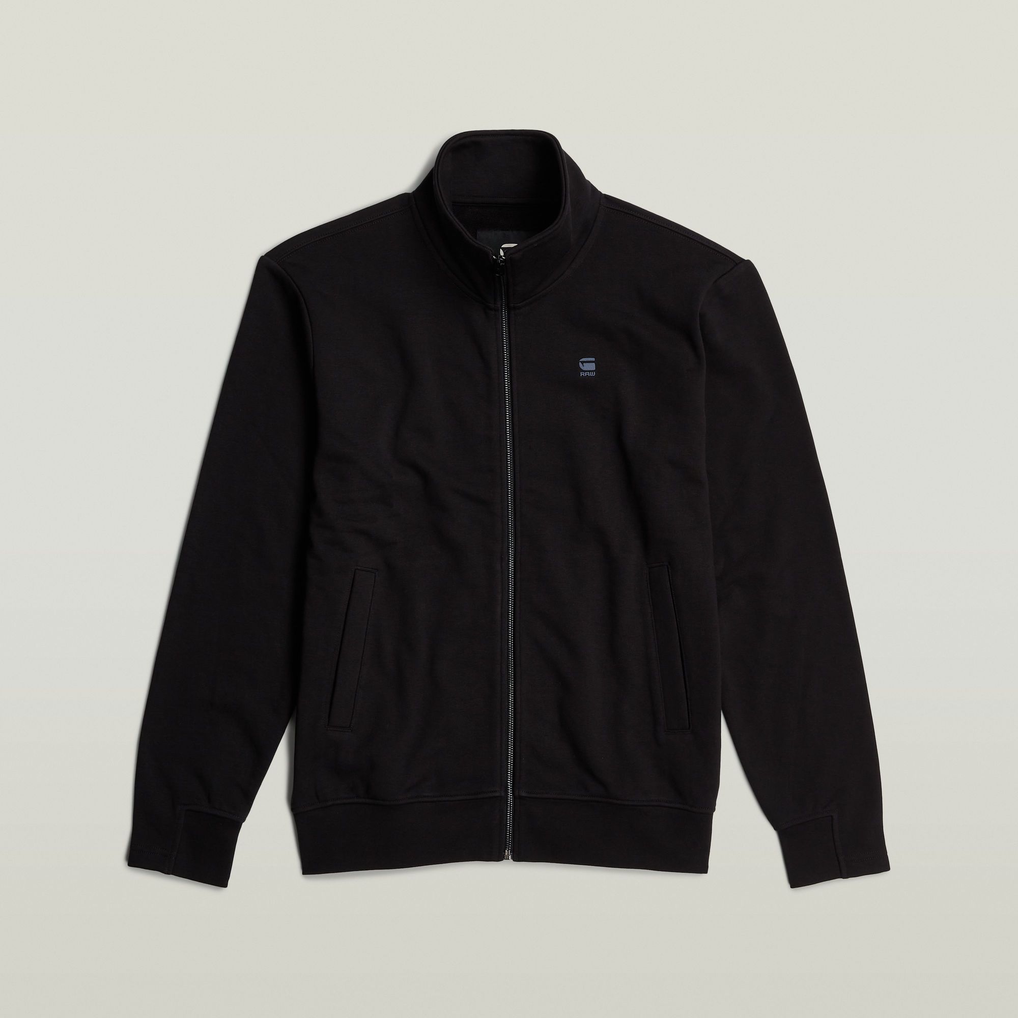 G-Star RAW Nifous Sweater Met Rits Zwart Heren