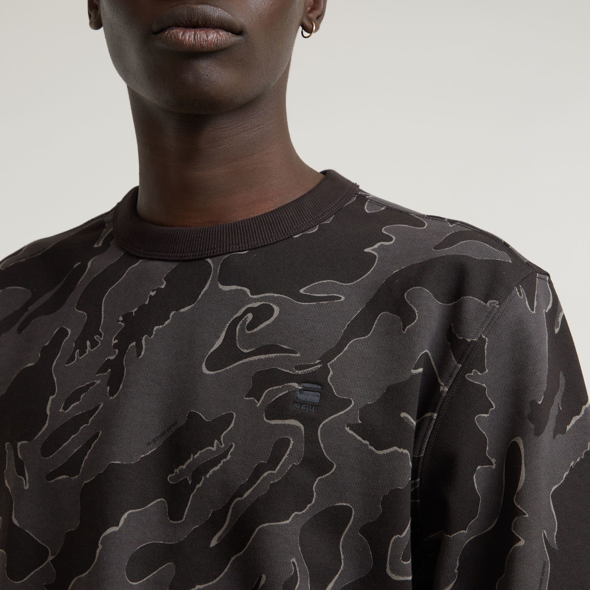 G-Star RAW Island Camo Sweater Meerkleurig Heren