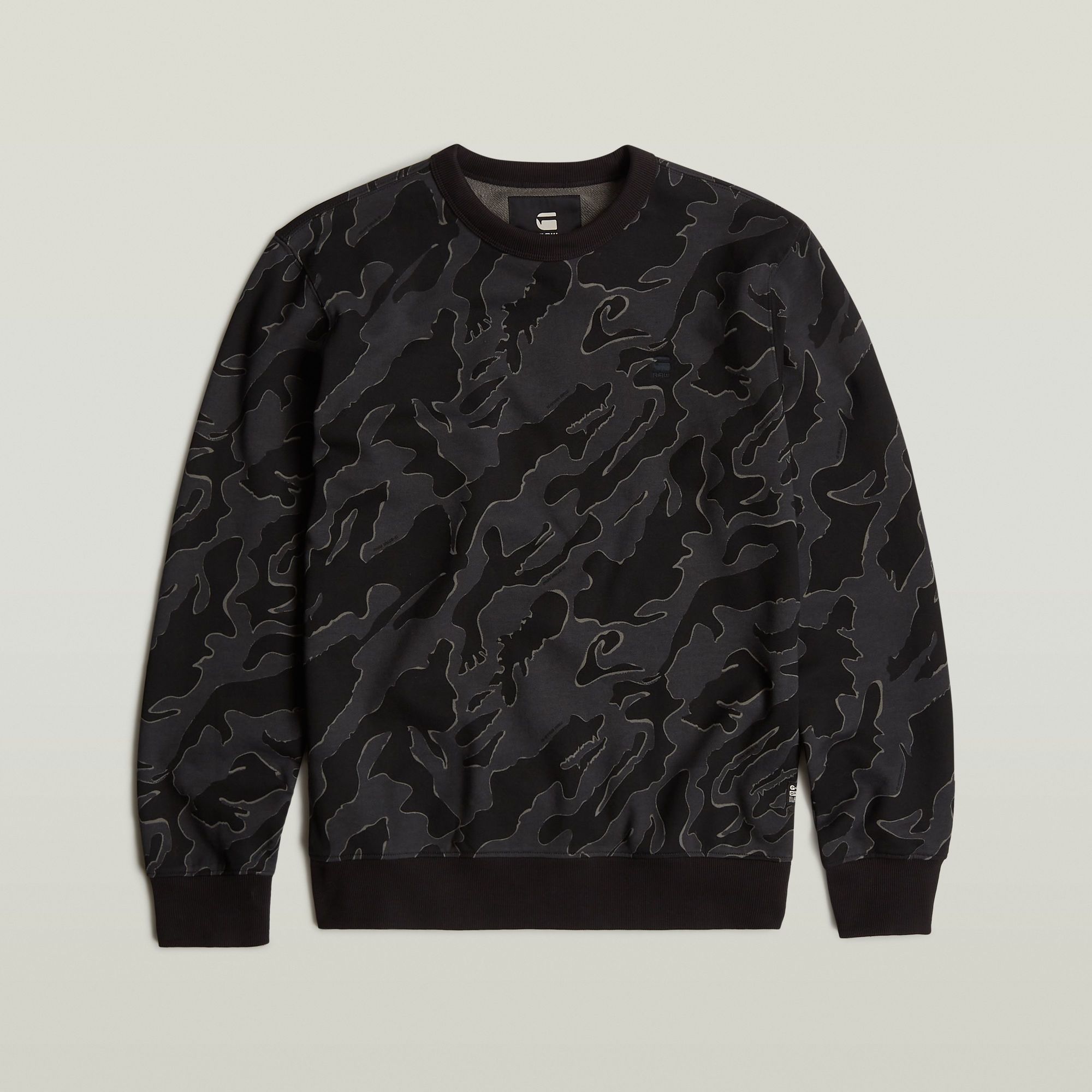 G-Star RAW Island Camo Sweater Meerkleurig Heren