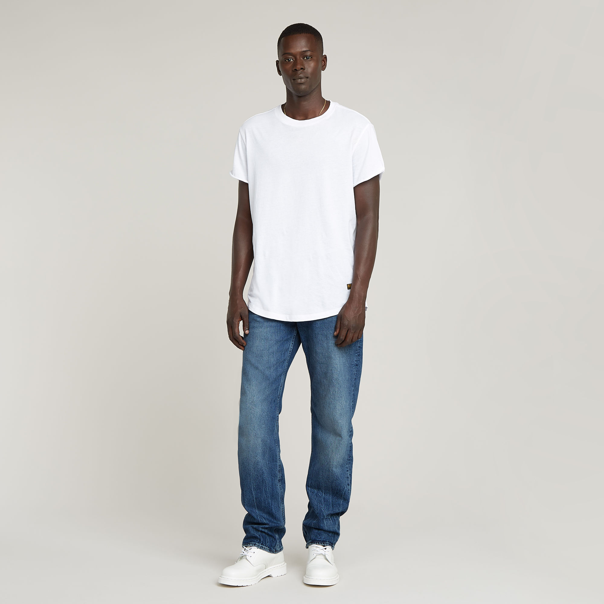 G-Star RAW Dakota Regular Straight Jeans Midden blauw Heren