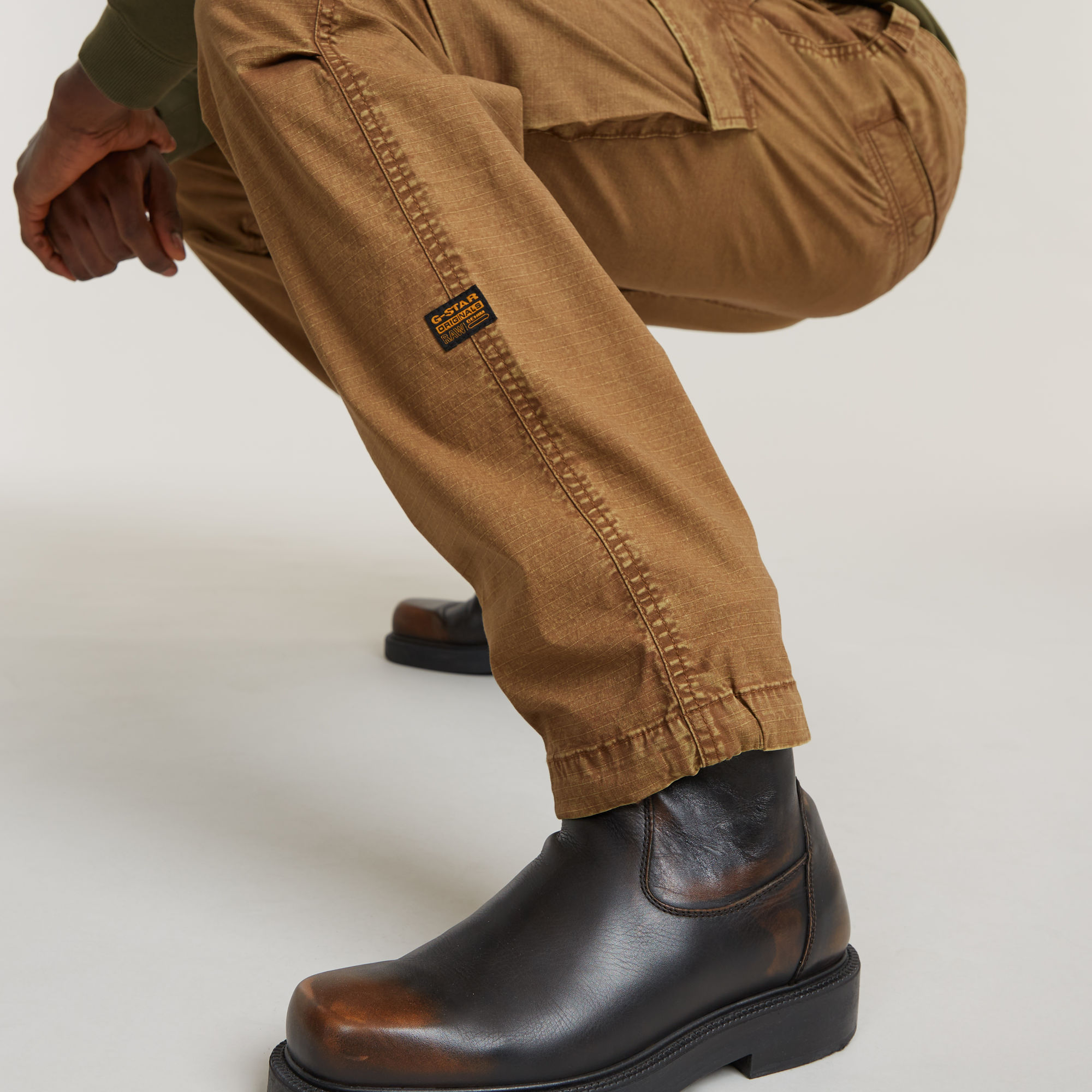 G-Star RAW Core Regular Cargo Broek Bruin Heren