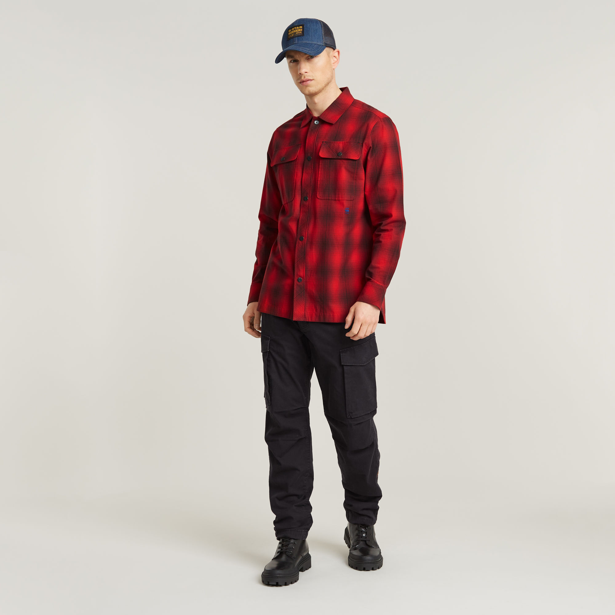 G-Star RAW Core Regular Cargo Broek Zwart Heren