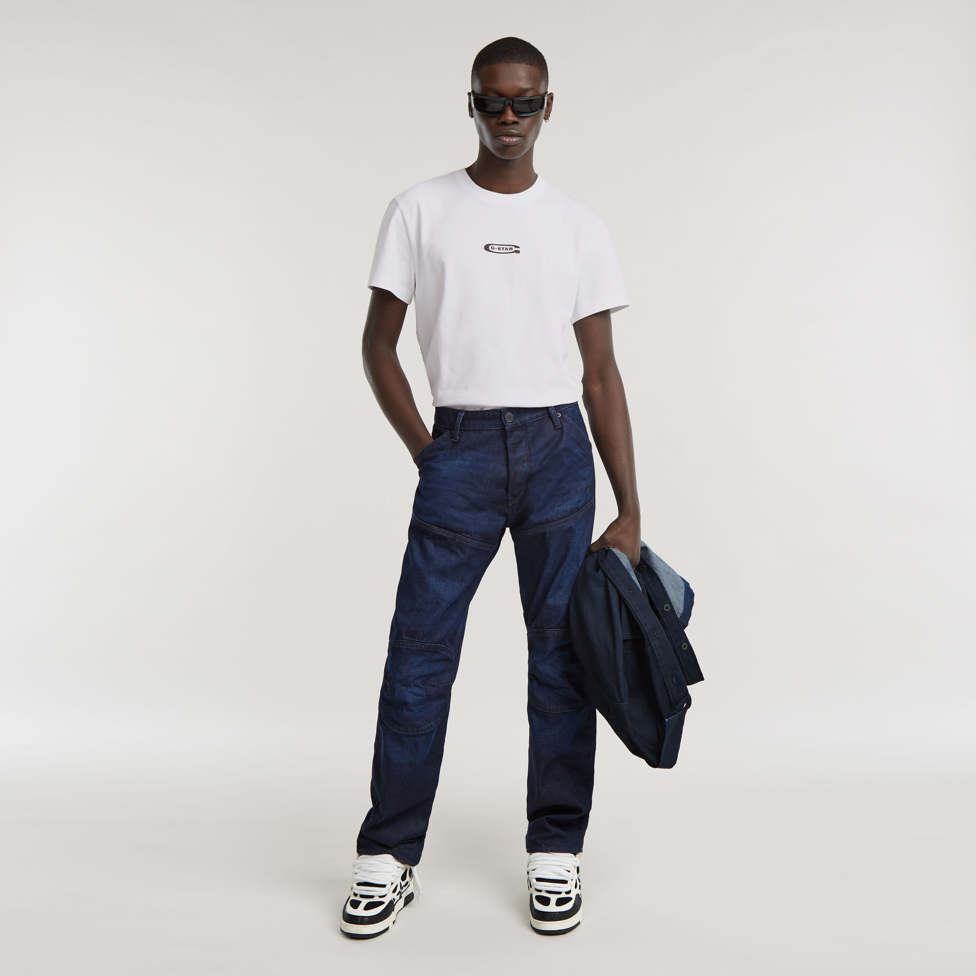 G-Star RAW G-STAR Elwood 3D Regular Jeans Donkerblauw Heren