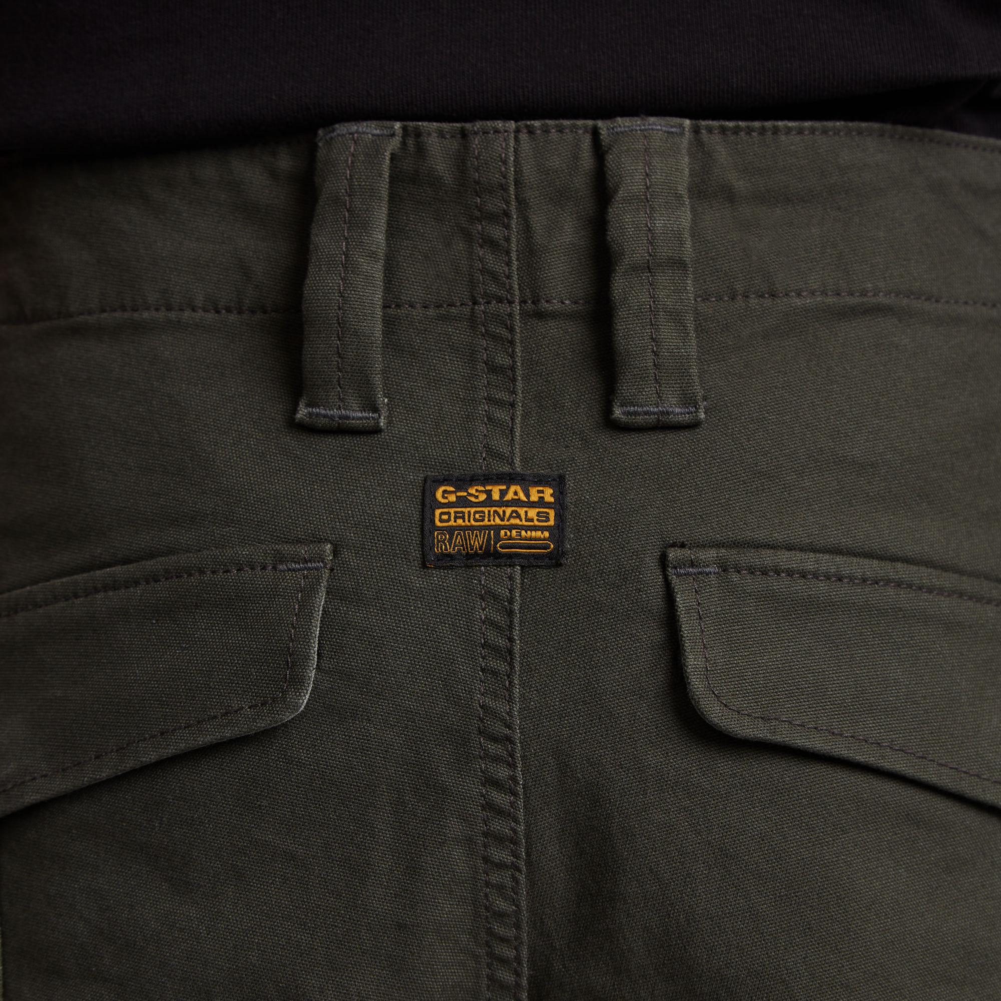 G-Star RAW Zip Pocket 3D Skinny Cargo Broek 2.0 Grijs Heren