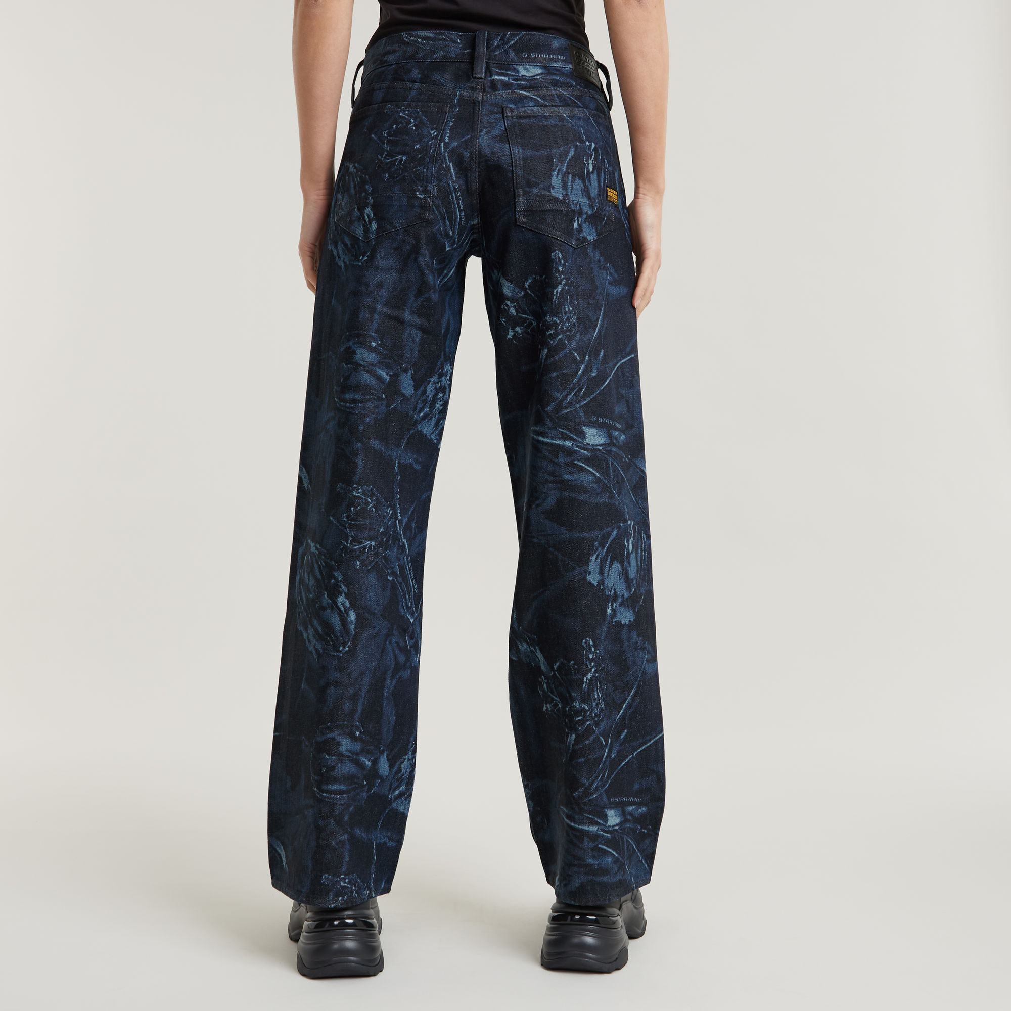 G-Star RAW Judee Low Waist Loose Jeans Midden blauw Dames