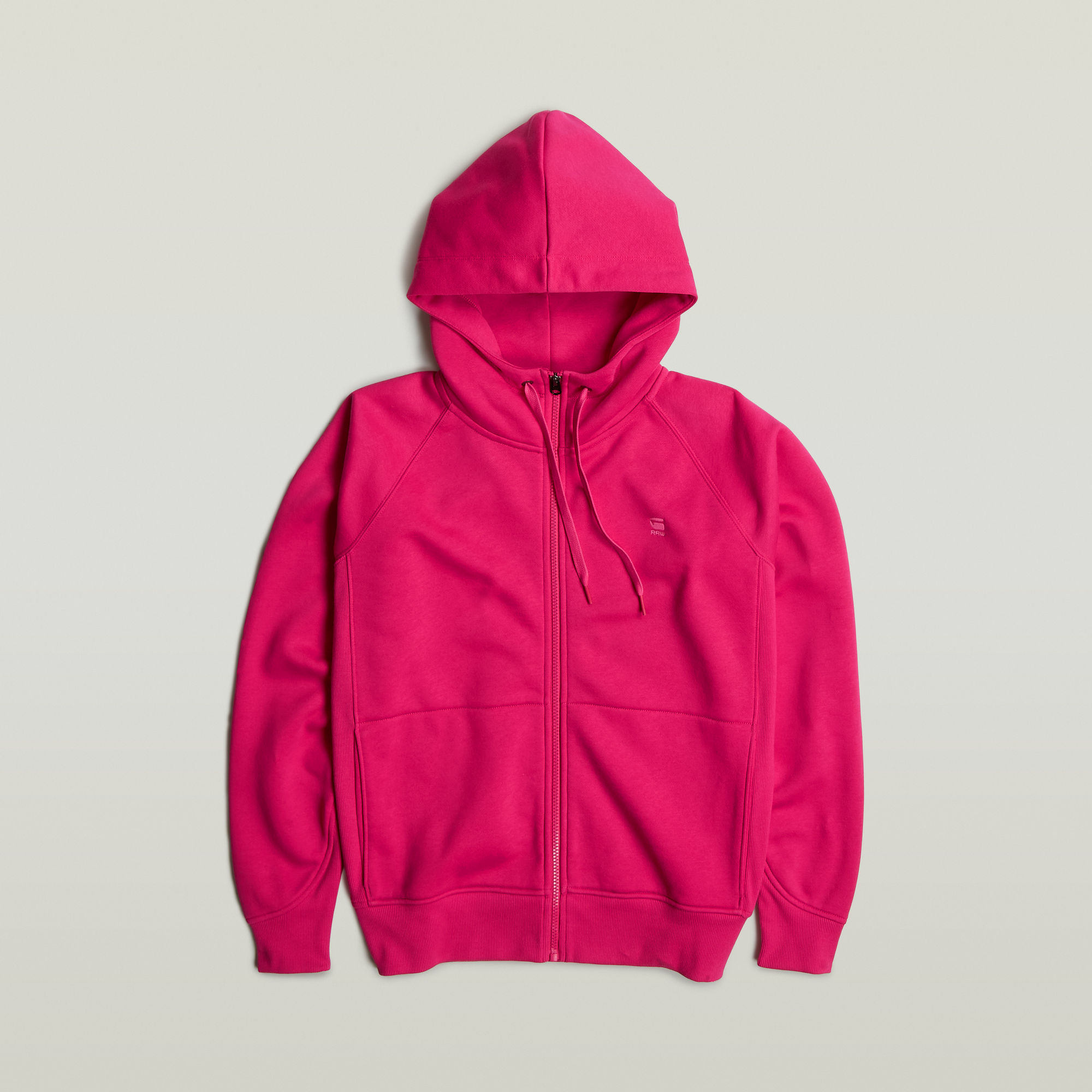 G-Star RAW Premium Core 2.1 Hoodie Met Rits Roze Dames