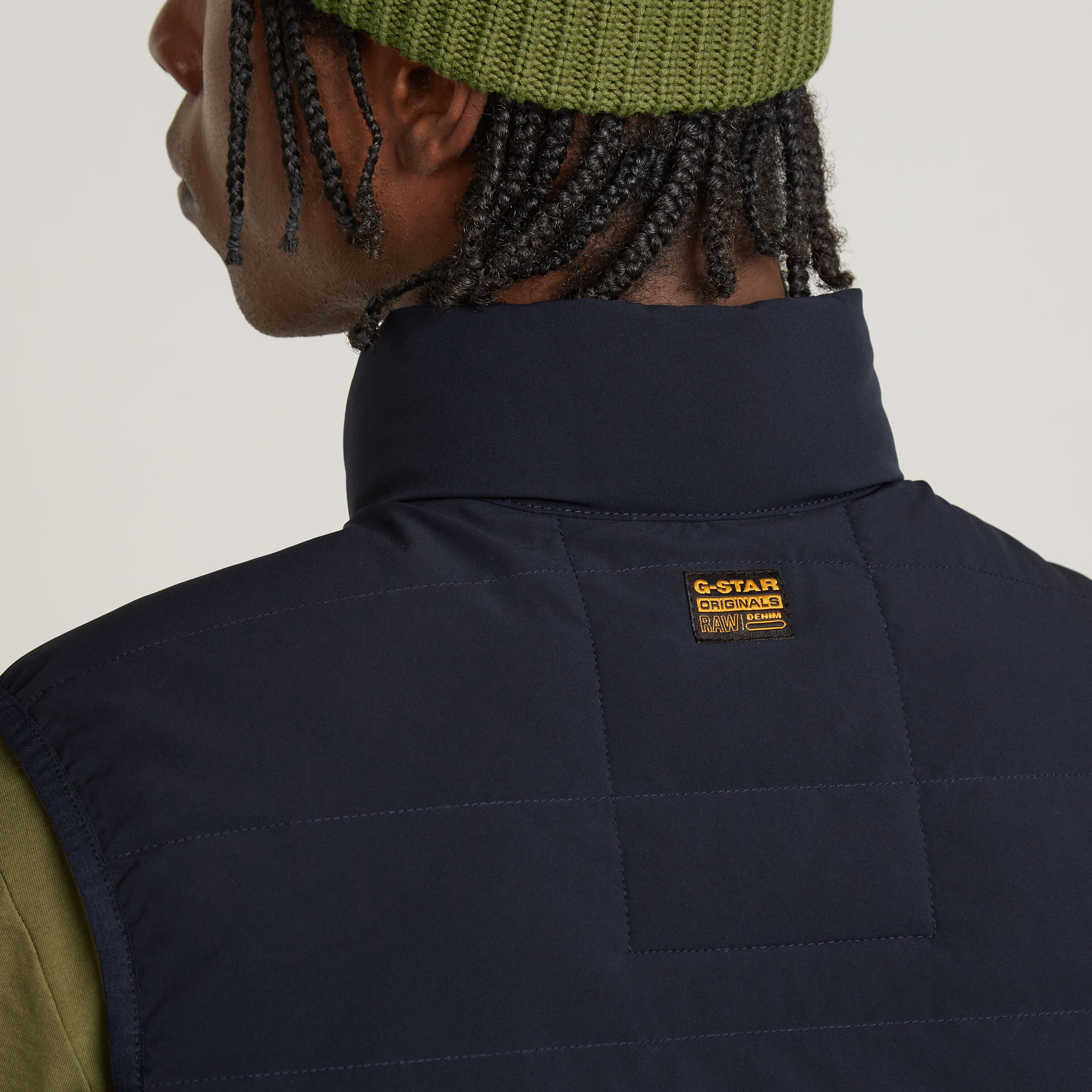 G-Star RAW Foundation Liner Bodywarmer Donkerblauw Heren
