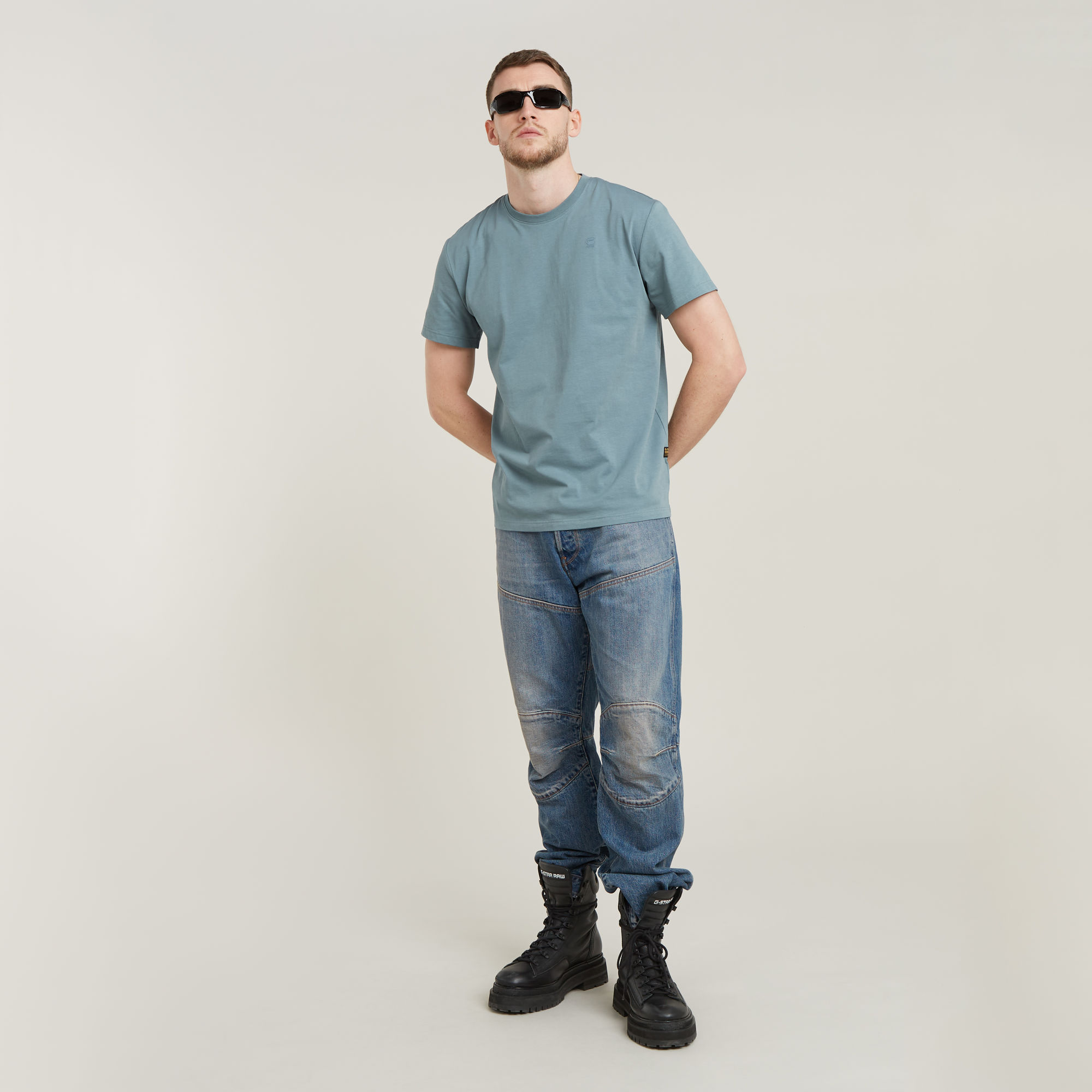 G-Star RAW Base-S T-Shirt Grijs Heren