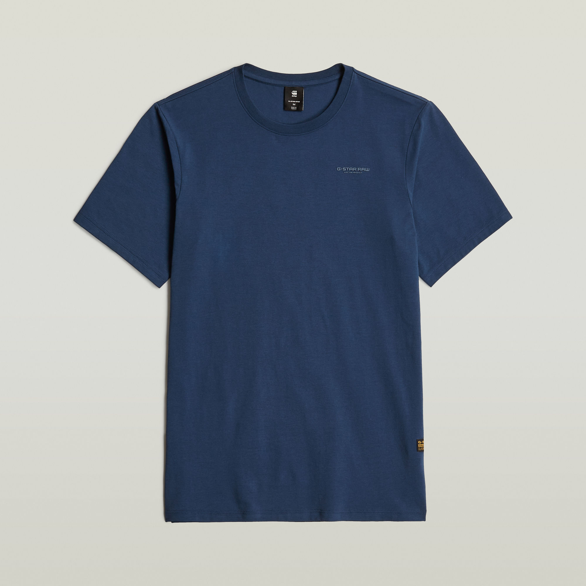 G-Star RAW Slim Base T-Shirt Midden blauw Heren