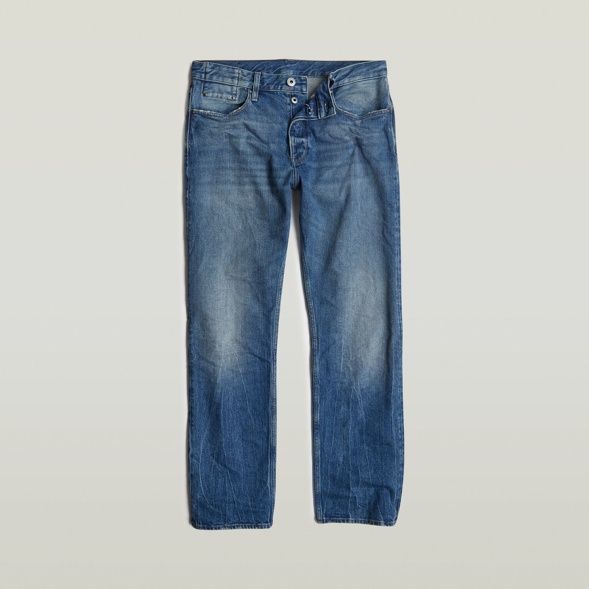 G-Star RAW Dakota Regular Straight Jeans Midden blauw Heren