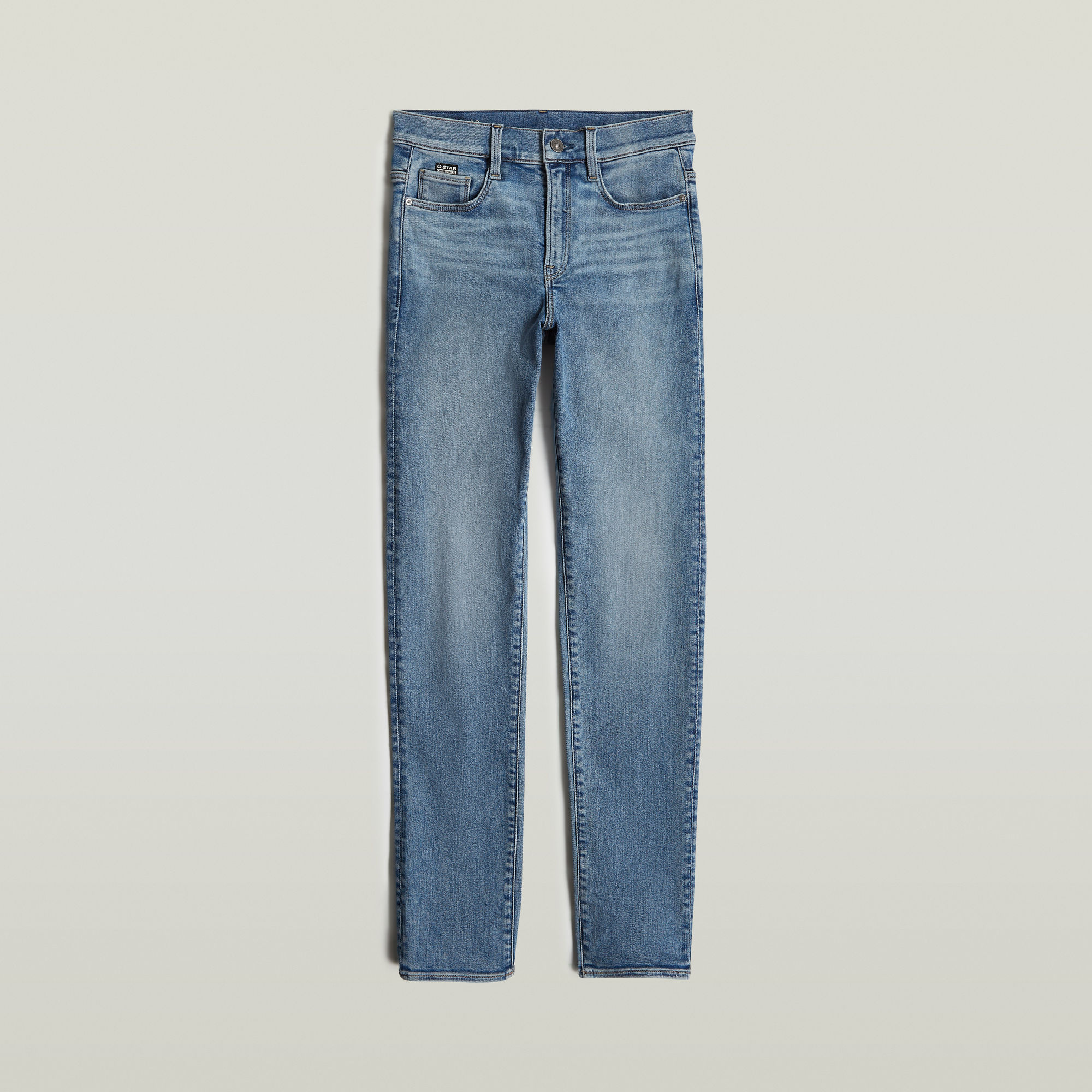 G-Star RAW Ace 2.0 Slim Straight Jeans Lichtblauw Dames