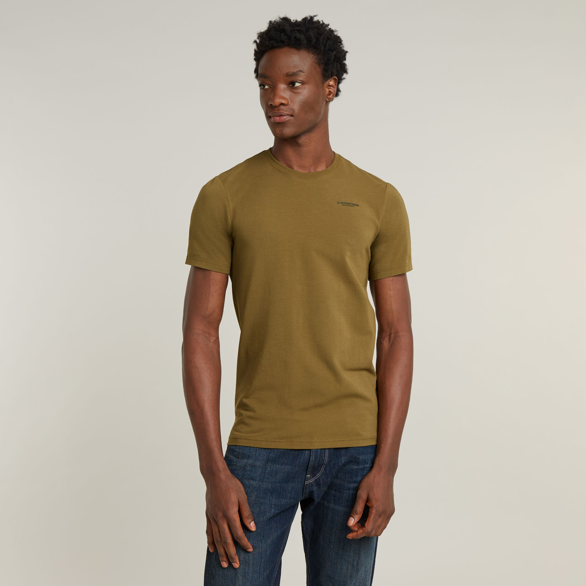 

Slim Base T-Shirt - Brown - Men