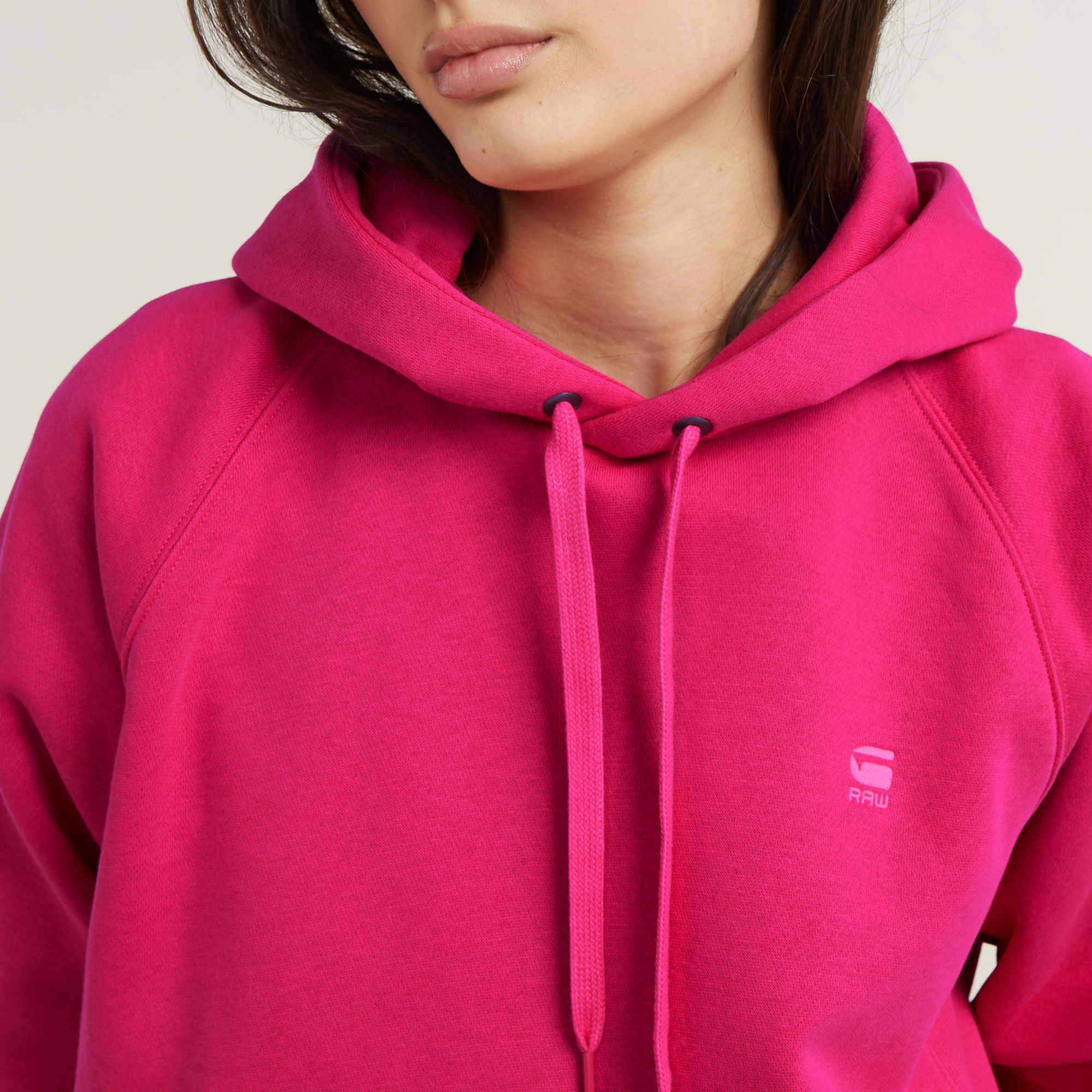 G-Star RAW Premium Core 2.0 Hoodie Roze Dames