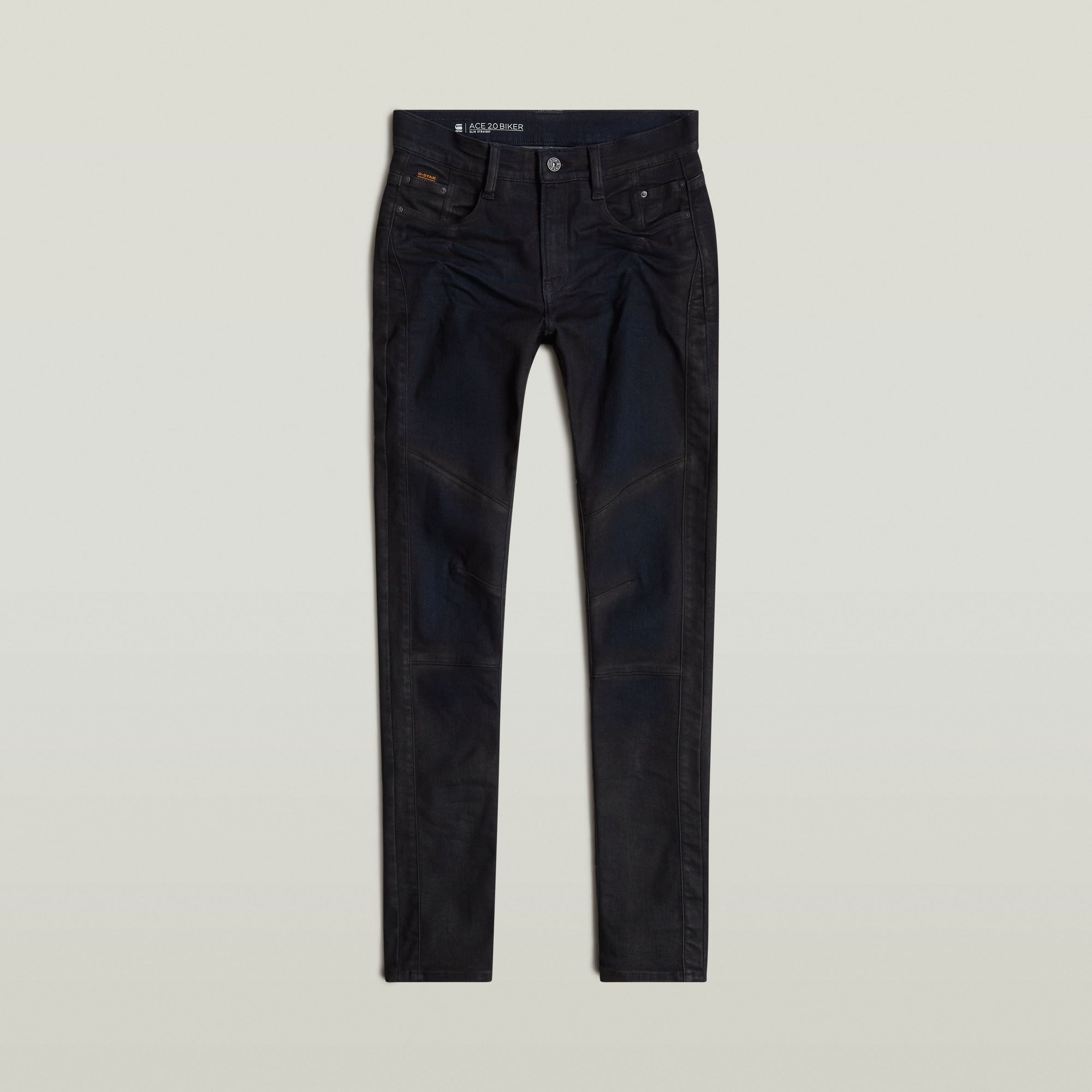 G-Star RAW Ace 2.0 Biker Slim Straight Jeans Donkerblauw Dames