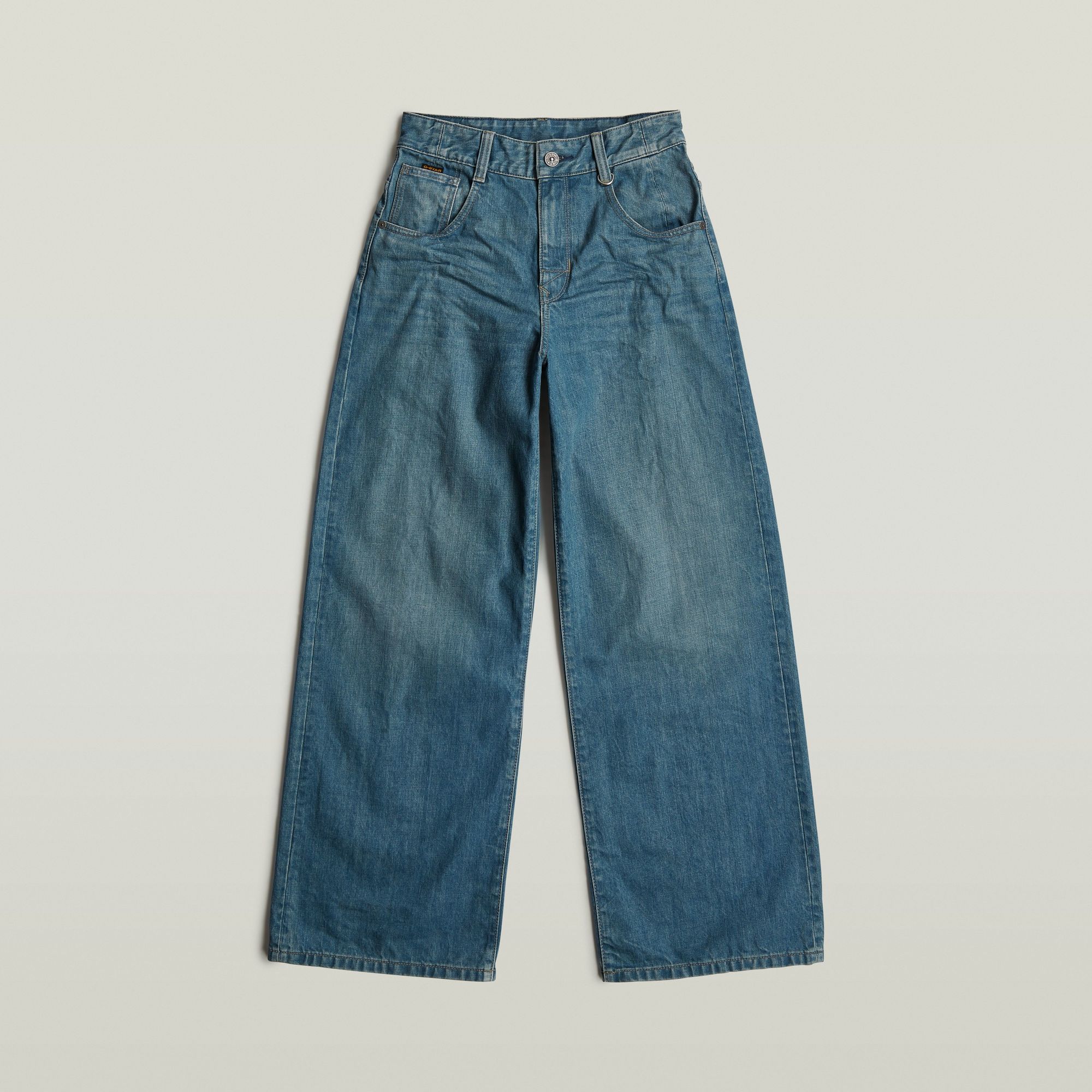G-Star RAW Skater High Loose Jeans Midden blauw Dames