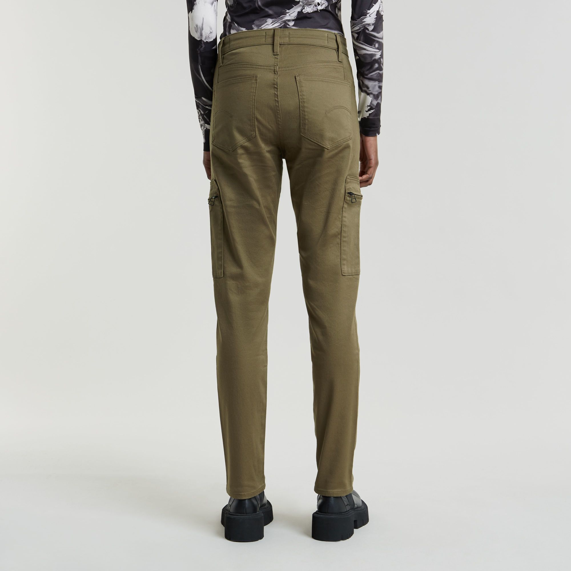 G-Star RAW Skinny Cargo Broek 2.0 Groen Dames