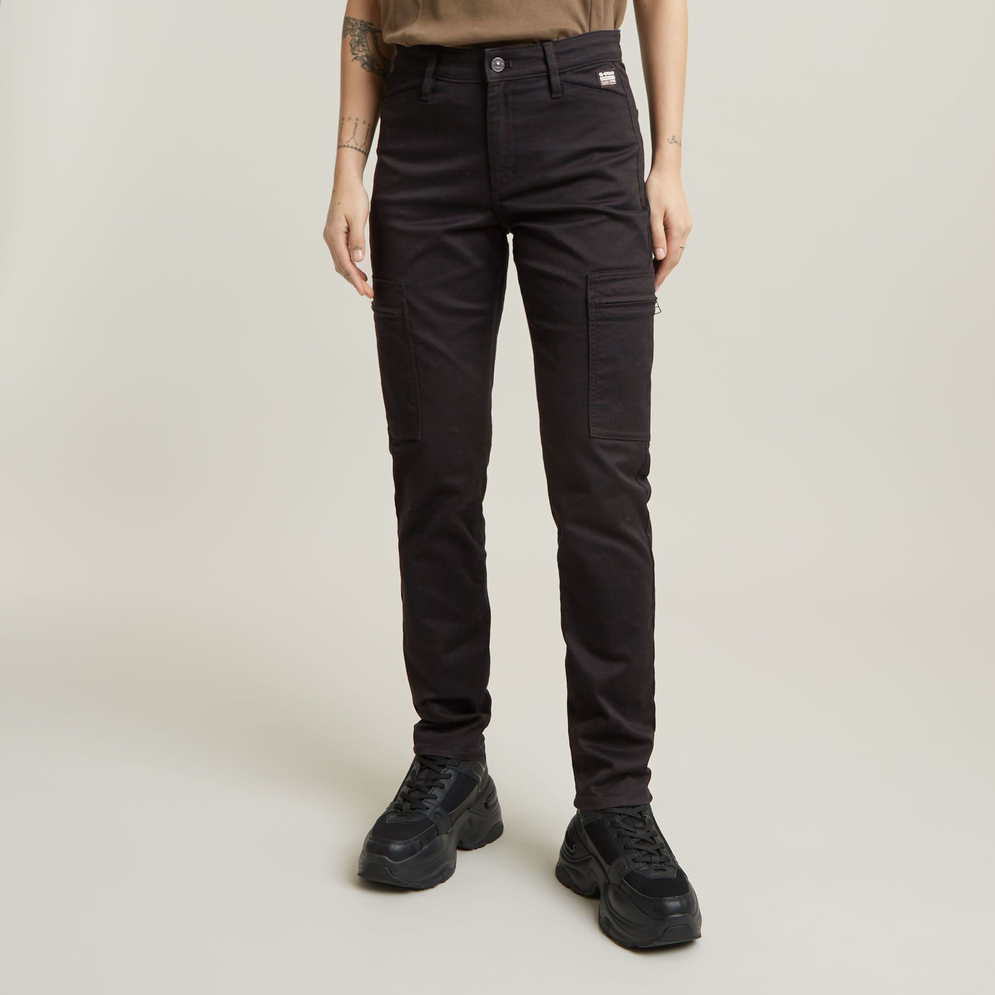 

Skinny Cargo Pants 2.0 - Black - Women