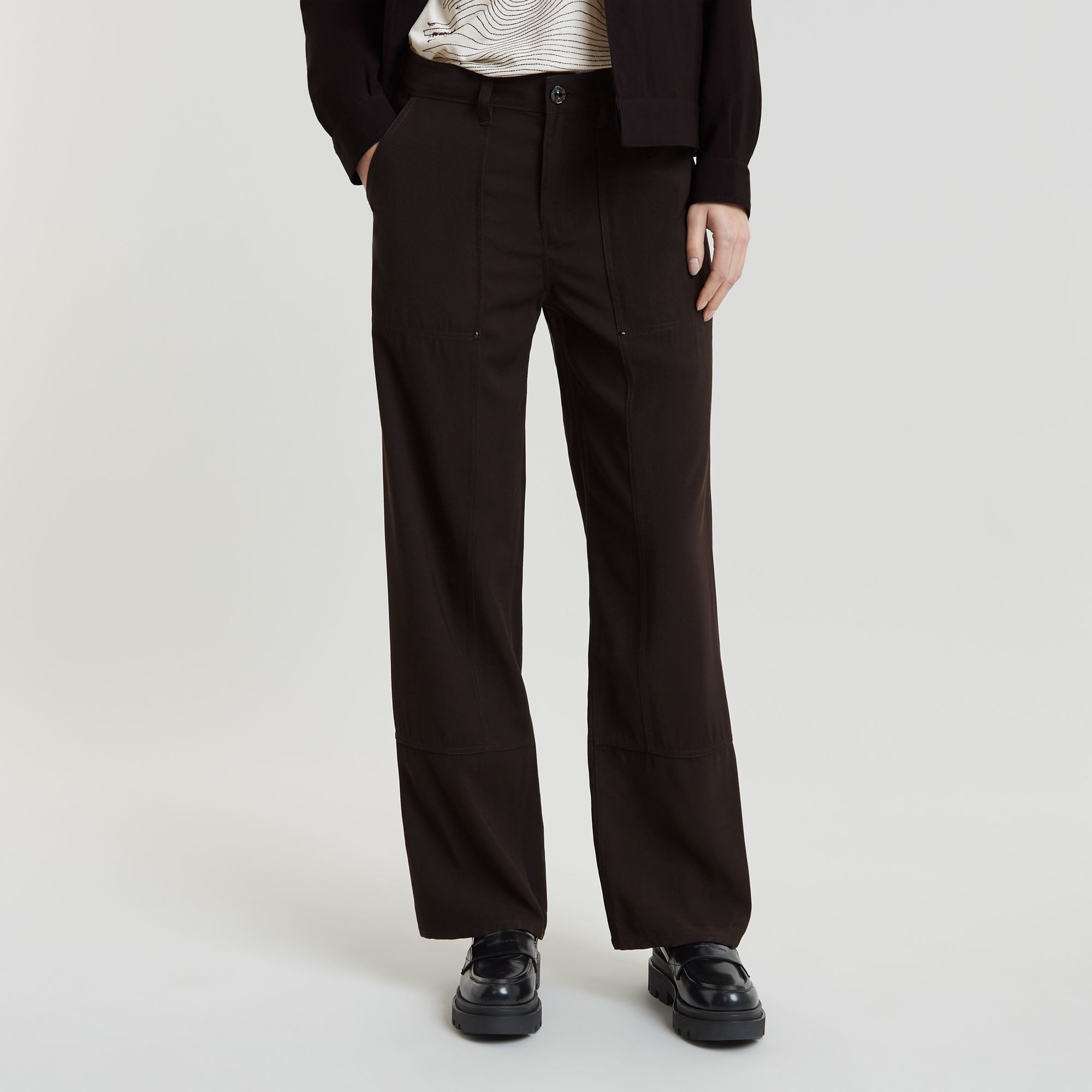 

Fluid Carpenter Pants - Black - Women